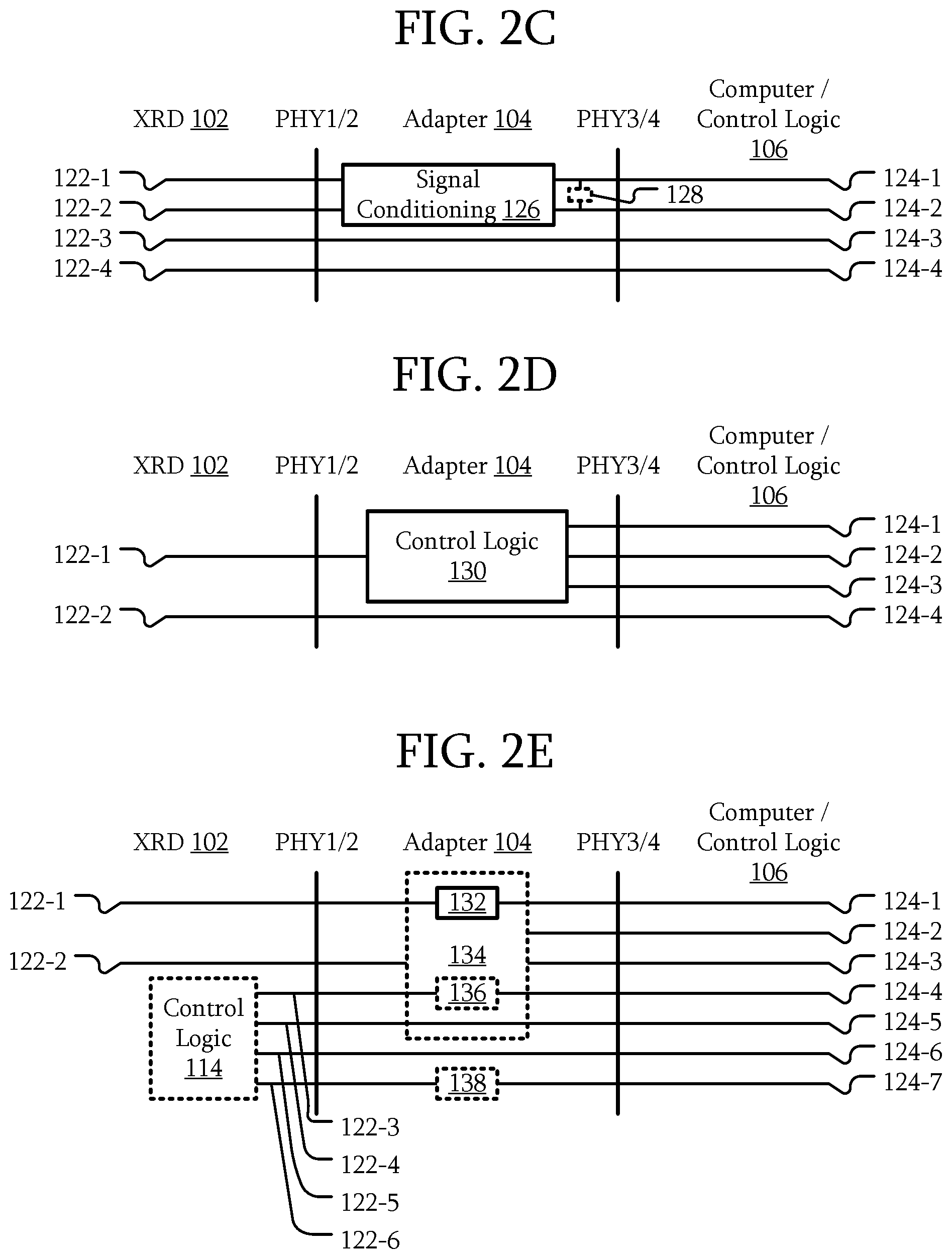 Patent US12306356 Figure 2 – X-ray systems including an adapter