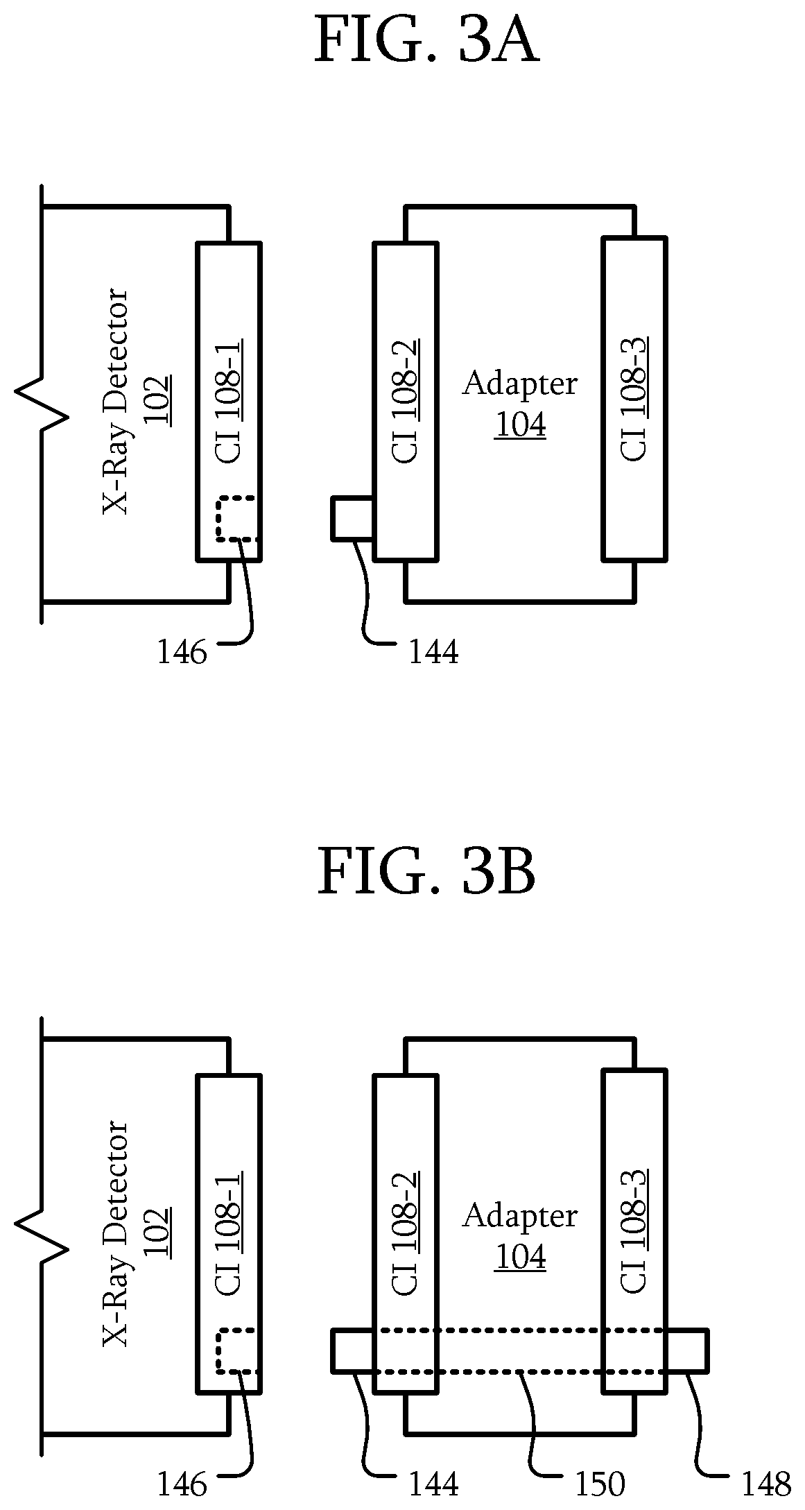 Patent US12306356 Figure 3 – X-ray systems including an adapter