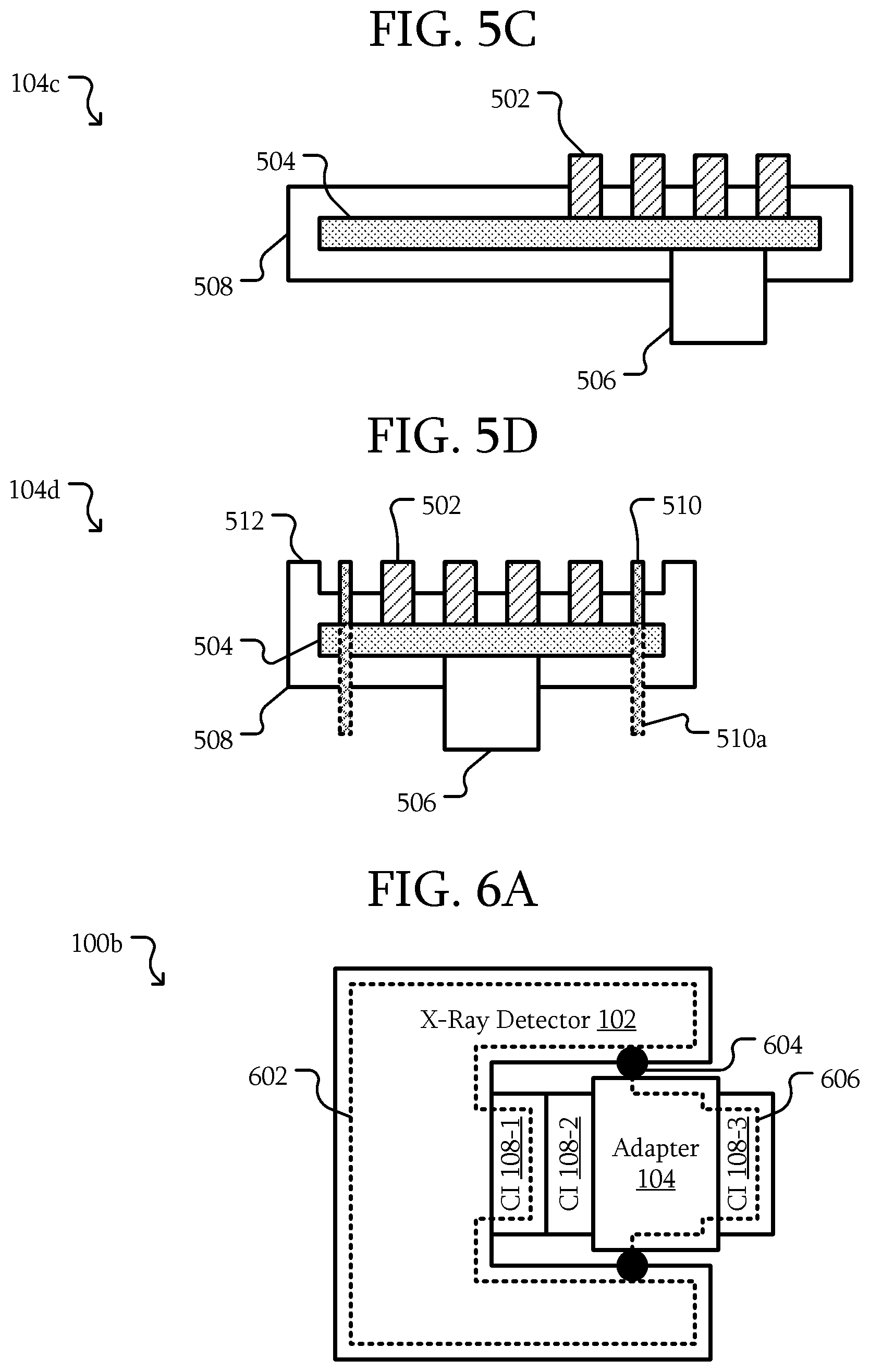 Patent US12306356 Figure 6 – X-ray systems including an adapter