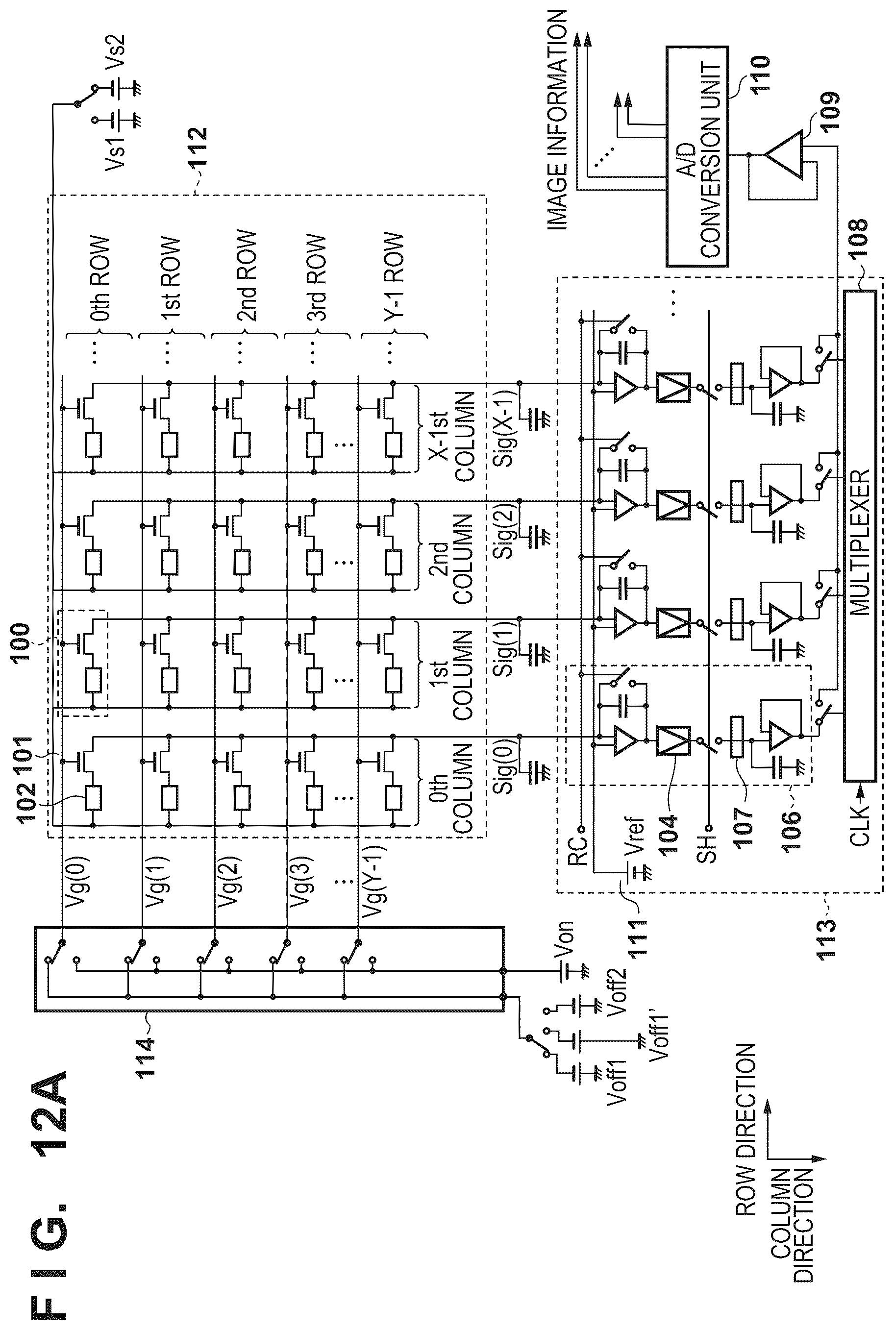 Patent US12306357 Figure 12 – Operation method of radiation imaging apparatus having sensor substrate and bias power supply, radiation imaging apparatus, and computer-readable medium