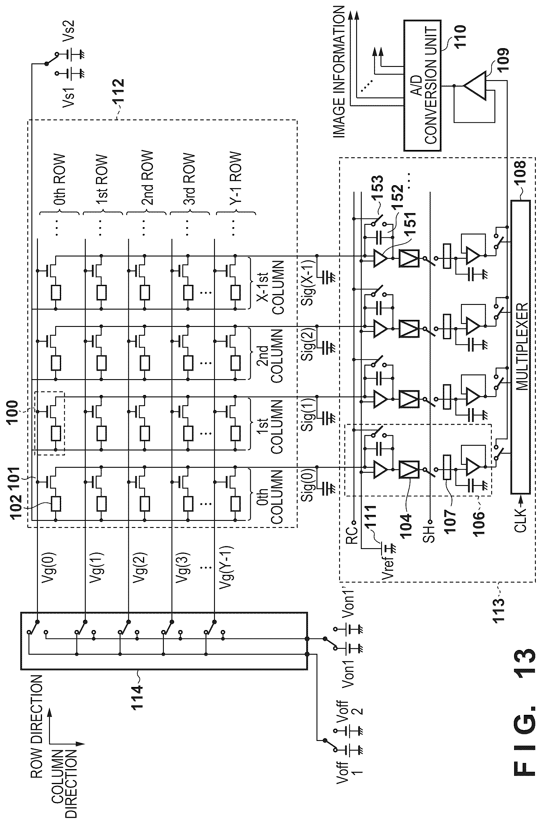 Patent US12306357 Figure 14 – Operation method of radiation imaging apparatus having sensor substrate and bias power supply, radiation imaging apparatus, and computer-readable medium