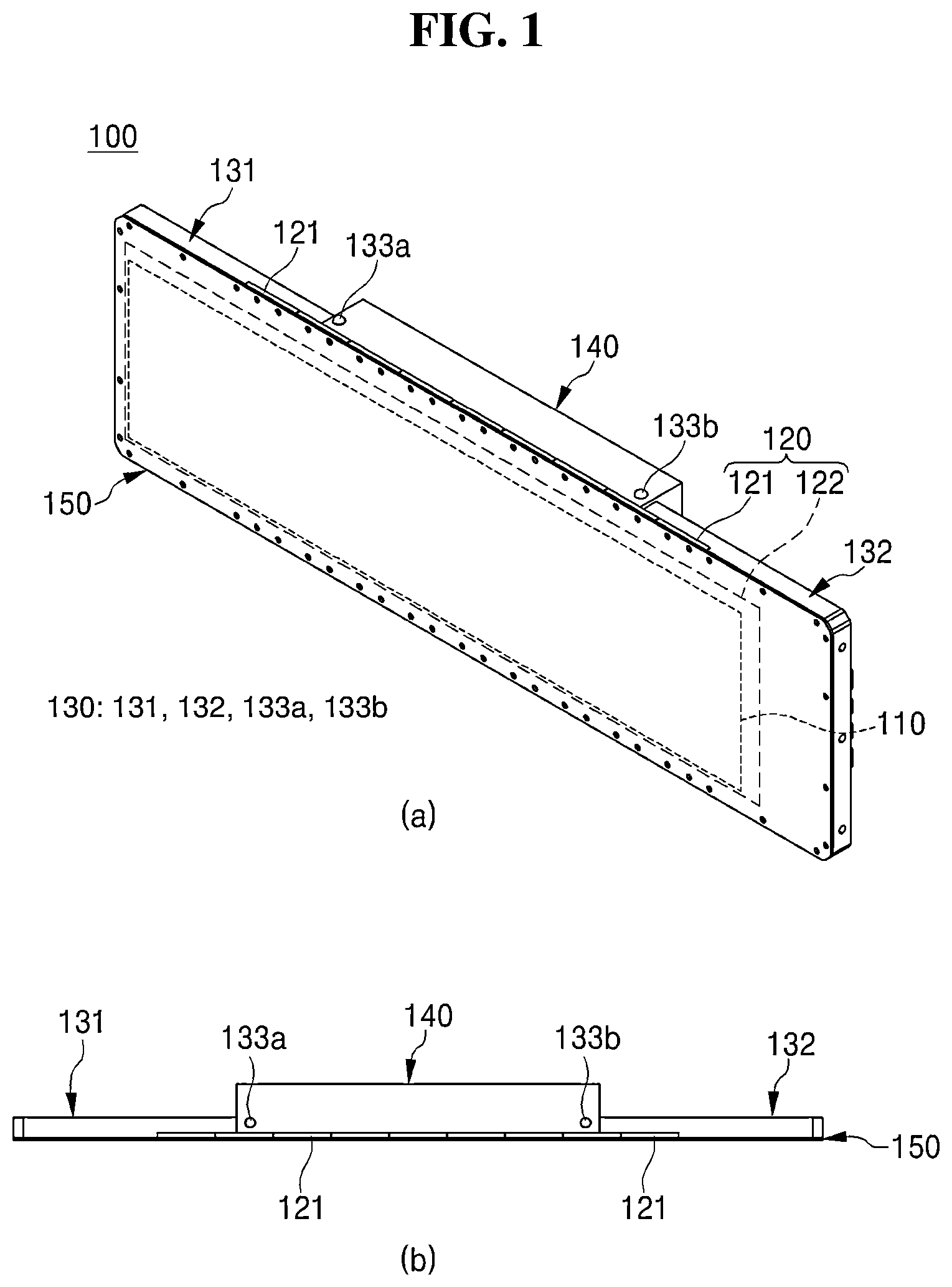 Patent US12306358 Figure 1 – Radiation inspection apparatus including a radiation detector comprising a radiation detecting panel, a bendtng support unit, and a bending adjustment unit