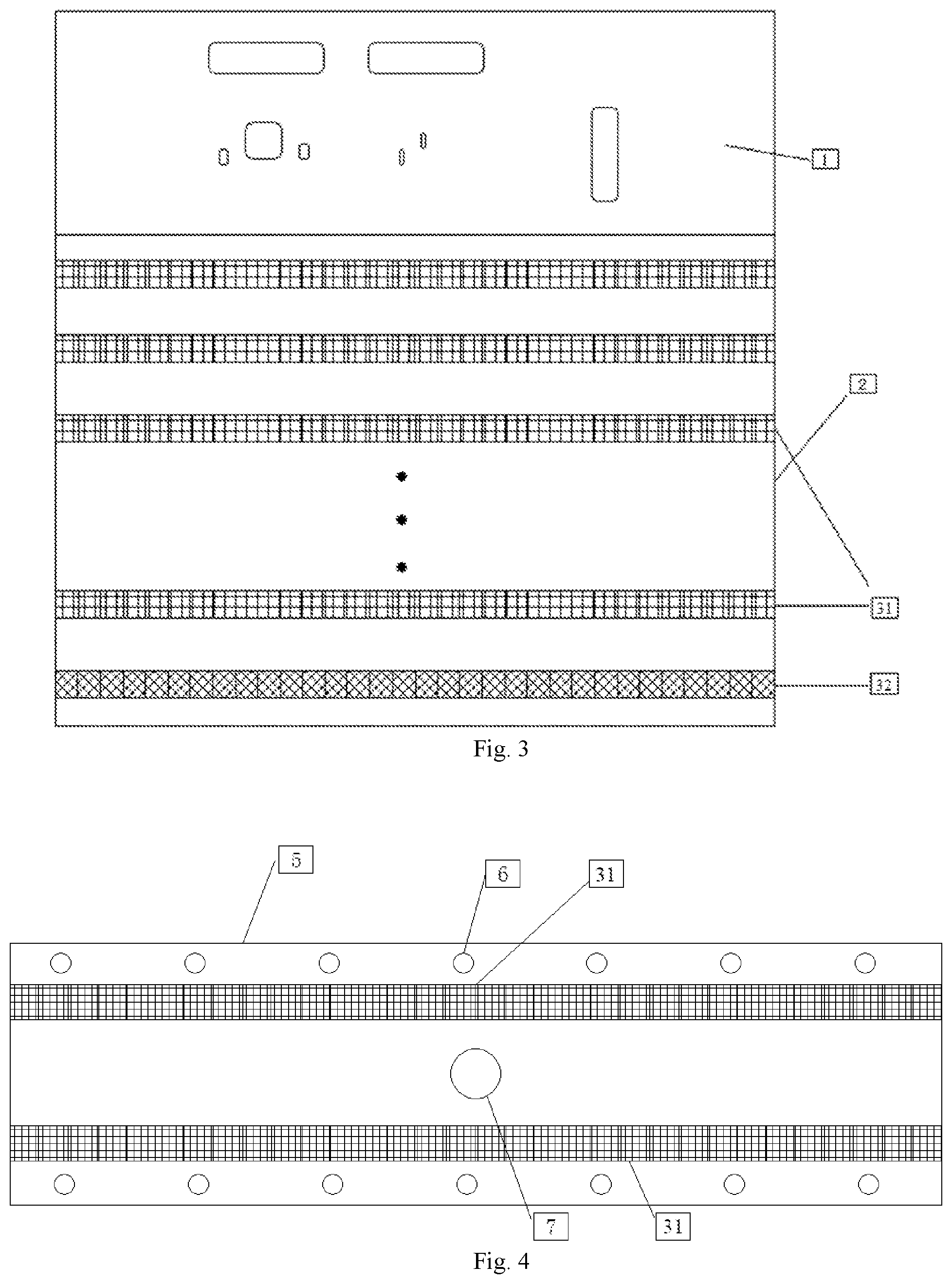 Patent US12306359 Figure 2 – Area array detector, detection method, and corresponding container/vehicle inspection system
