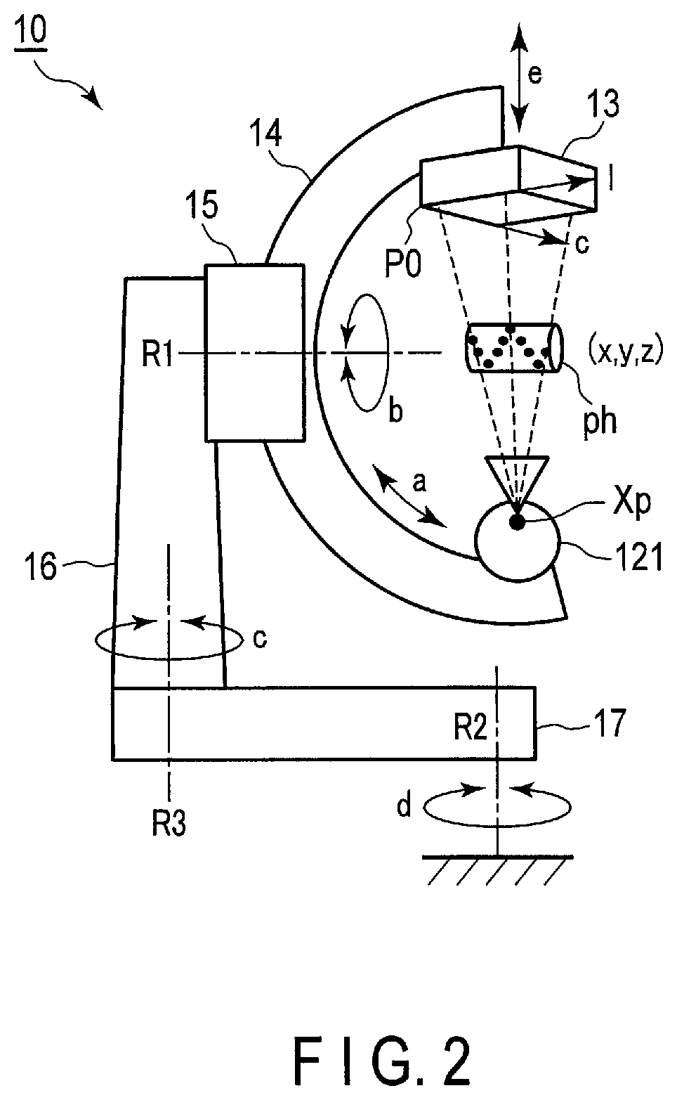 Patent US12306361 Figure 2 – X-ray diagnostic apparatus and medical image processing apparatus
