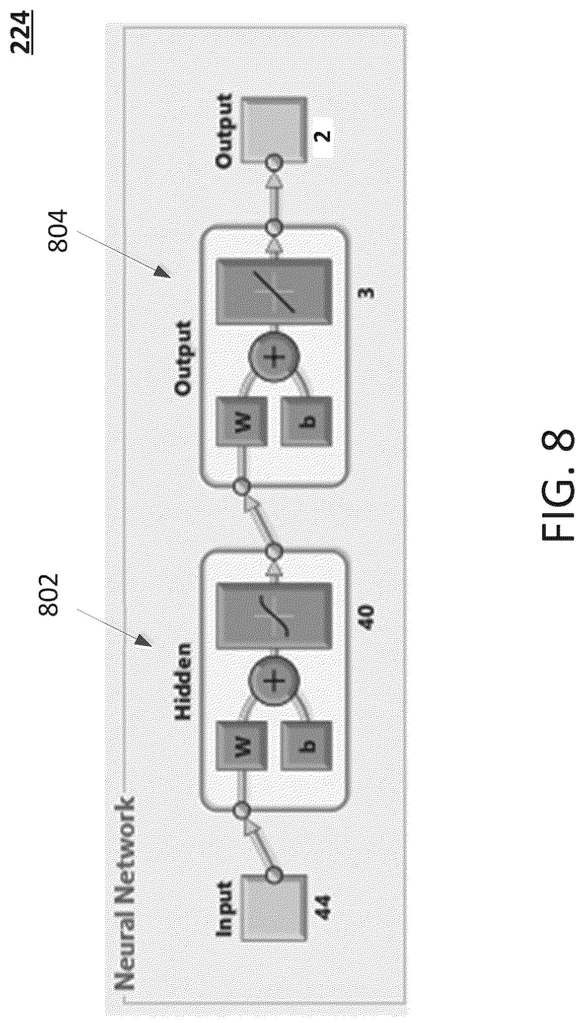 Patent US12306362 Figure 8 – PCCT energy calibration from X-ray tube spectra using a neural network
