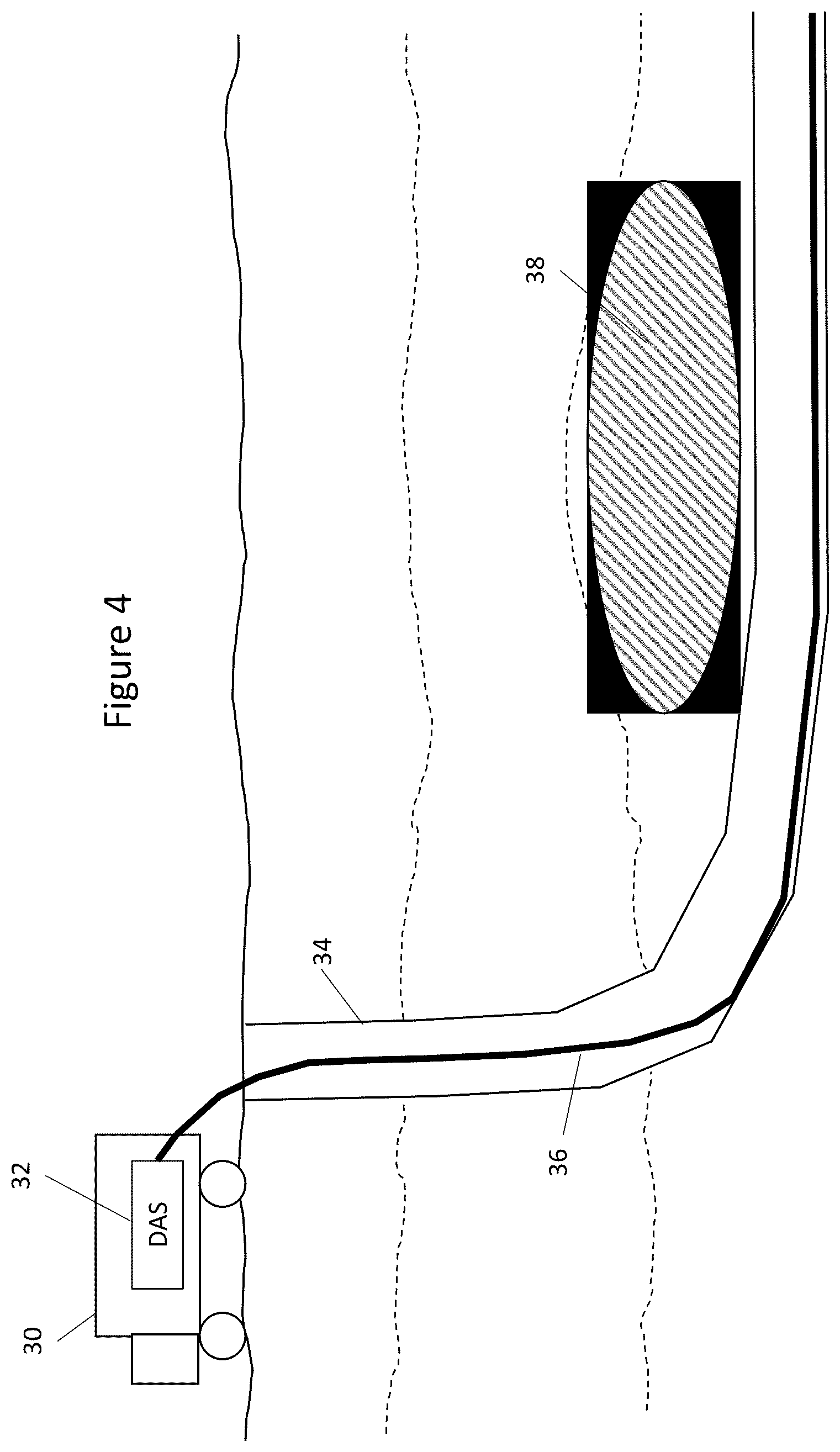 Patent US12306365 Figure 3 – Wireline optical fiber sensing