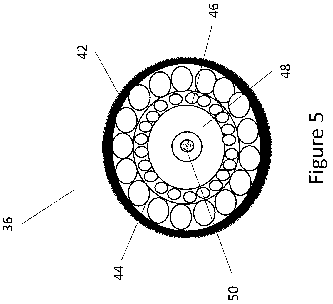 Patent US12306365 Figure 4 – Wireline optical fiber sensing