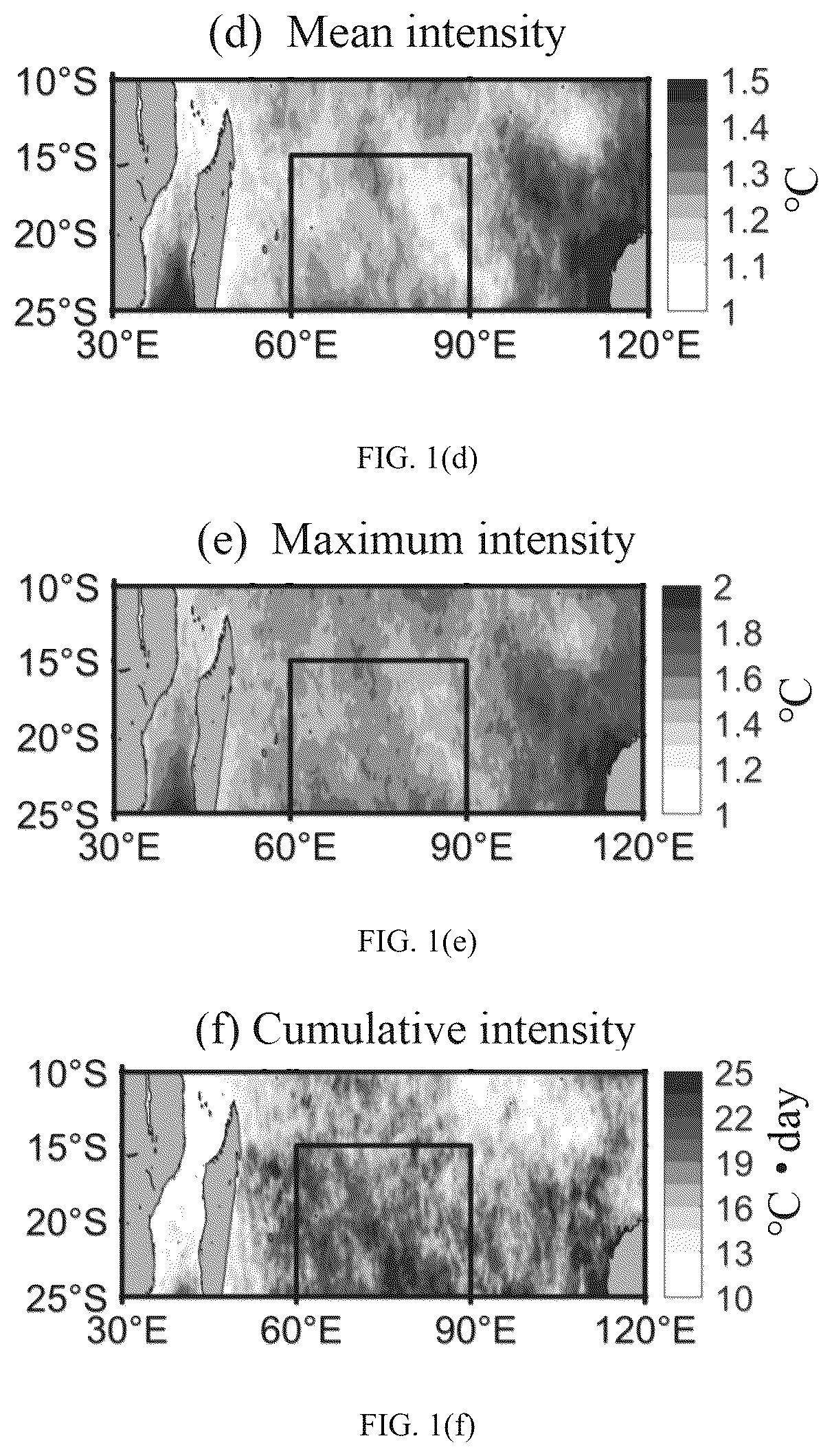Patent US12306368 Figure 2 – Method for studying interannual variation of marine heatwaves in south indian ocean