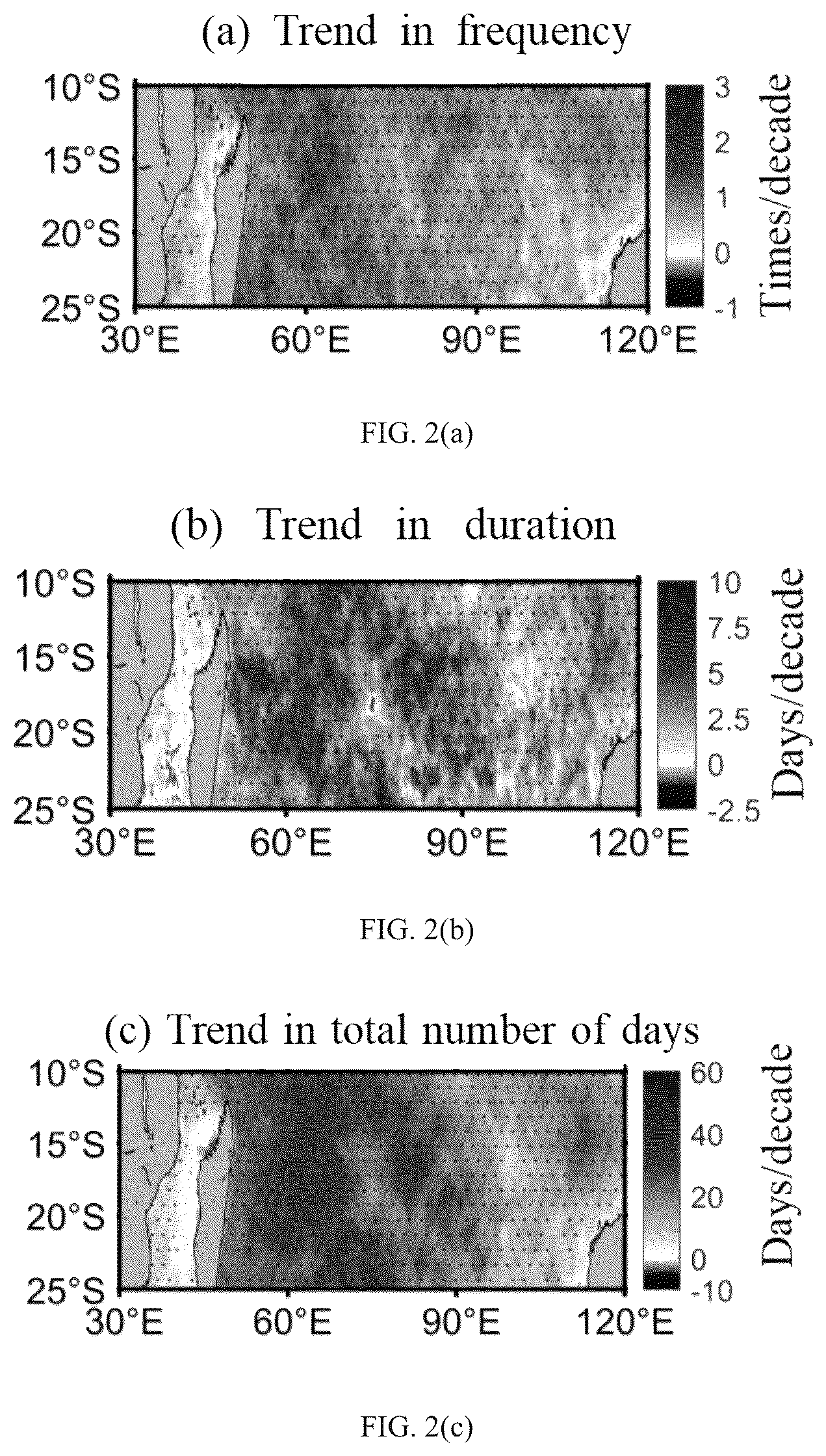 Patent US12306368 Figure 3 – Method for studying interannual variation of marine heatwaves in south indian ocean