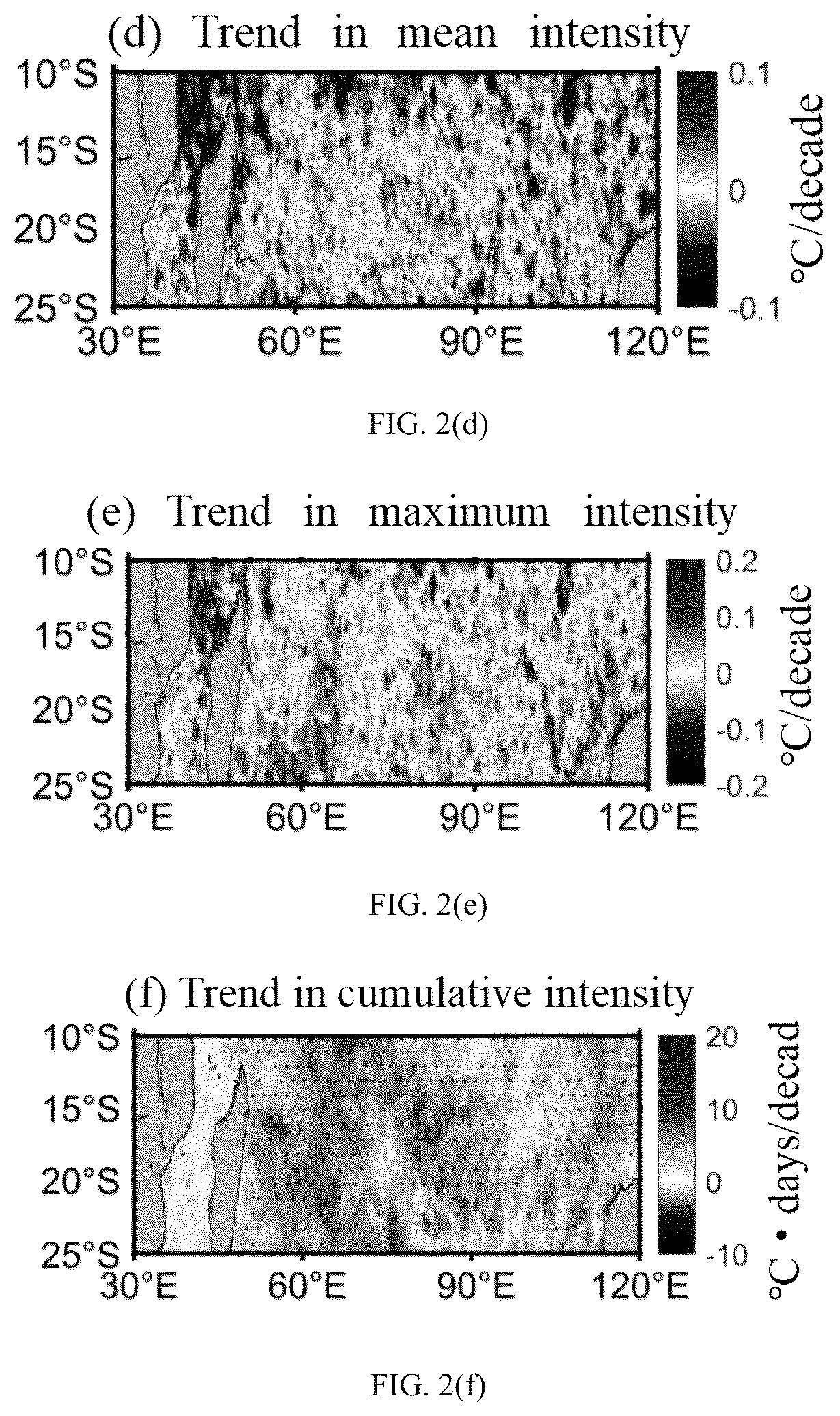 Patent US12306368 Figure 4 – Method for studying interannual variation of marine heatwaves in south indian ocean