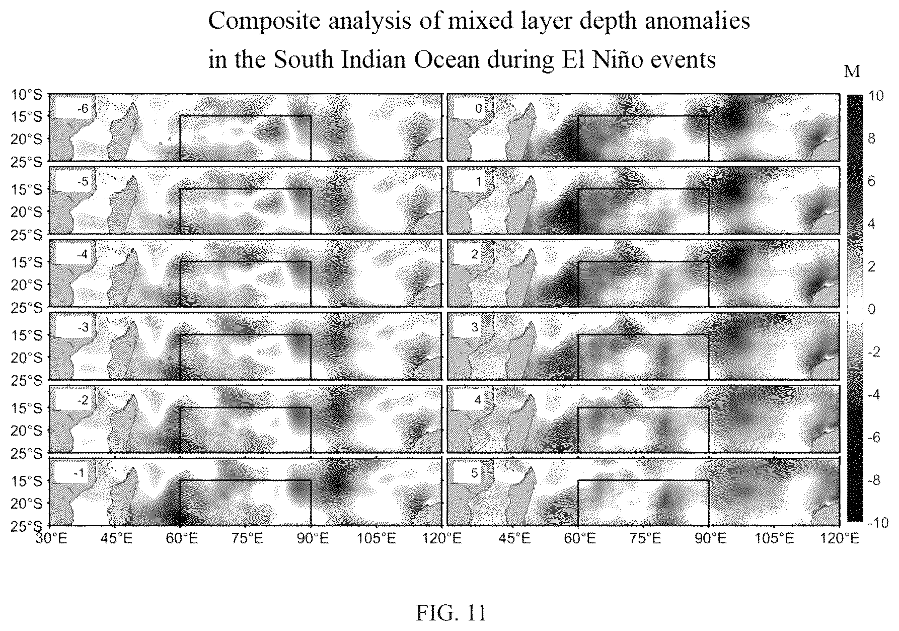 Patent US12306368 Figure 12 – Method for studying interannual variation of marine heatwaves in south indian ocean
