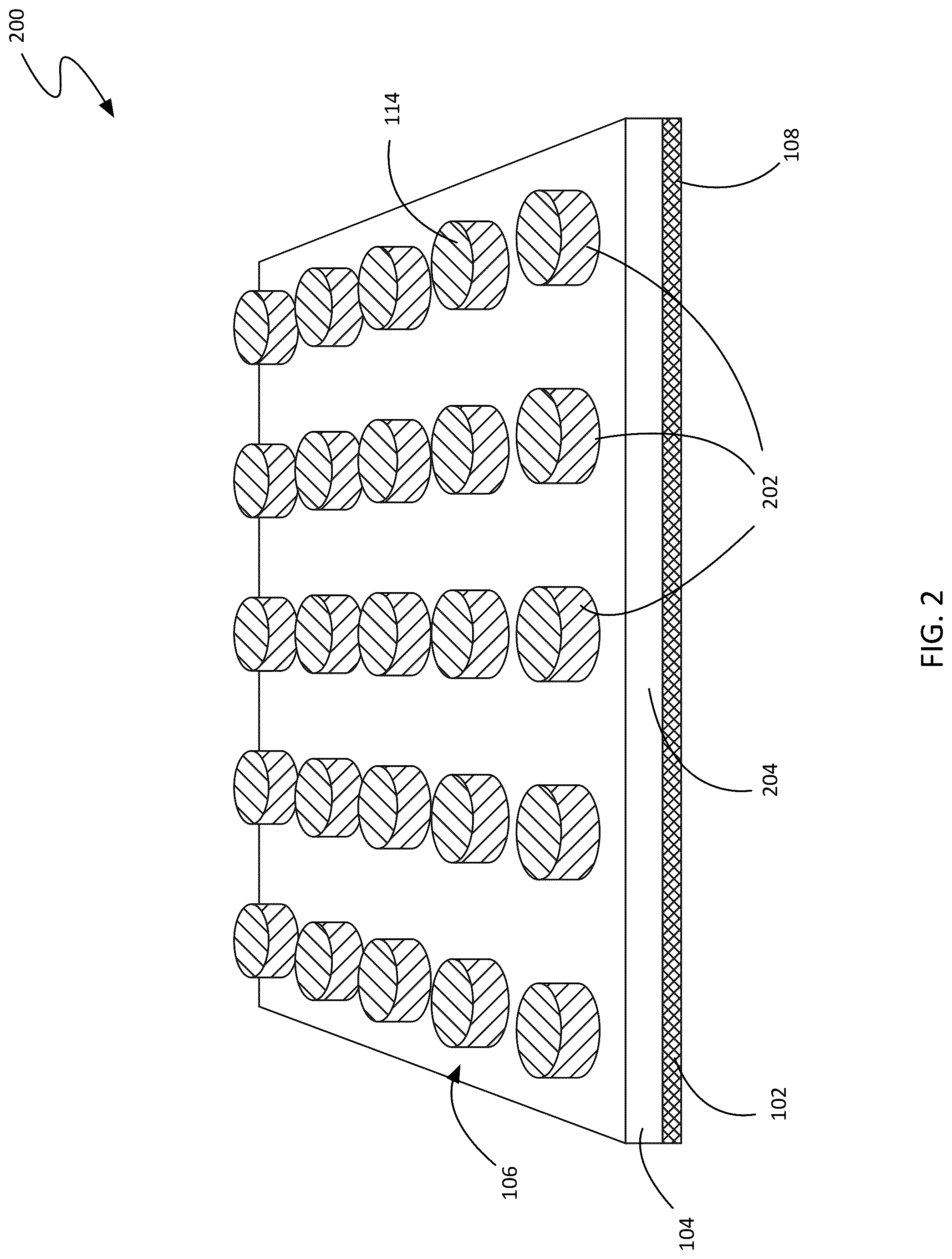 Patent US12306371 Figure 2 – Layered thermochromic device for enhanced infrared emission, and method for making the same