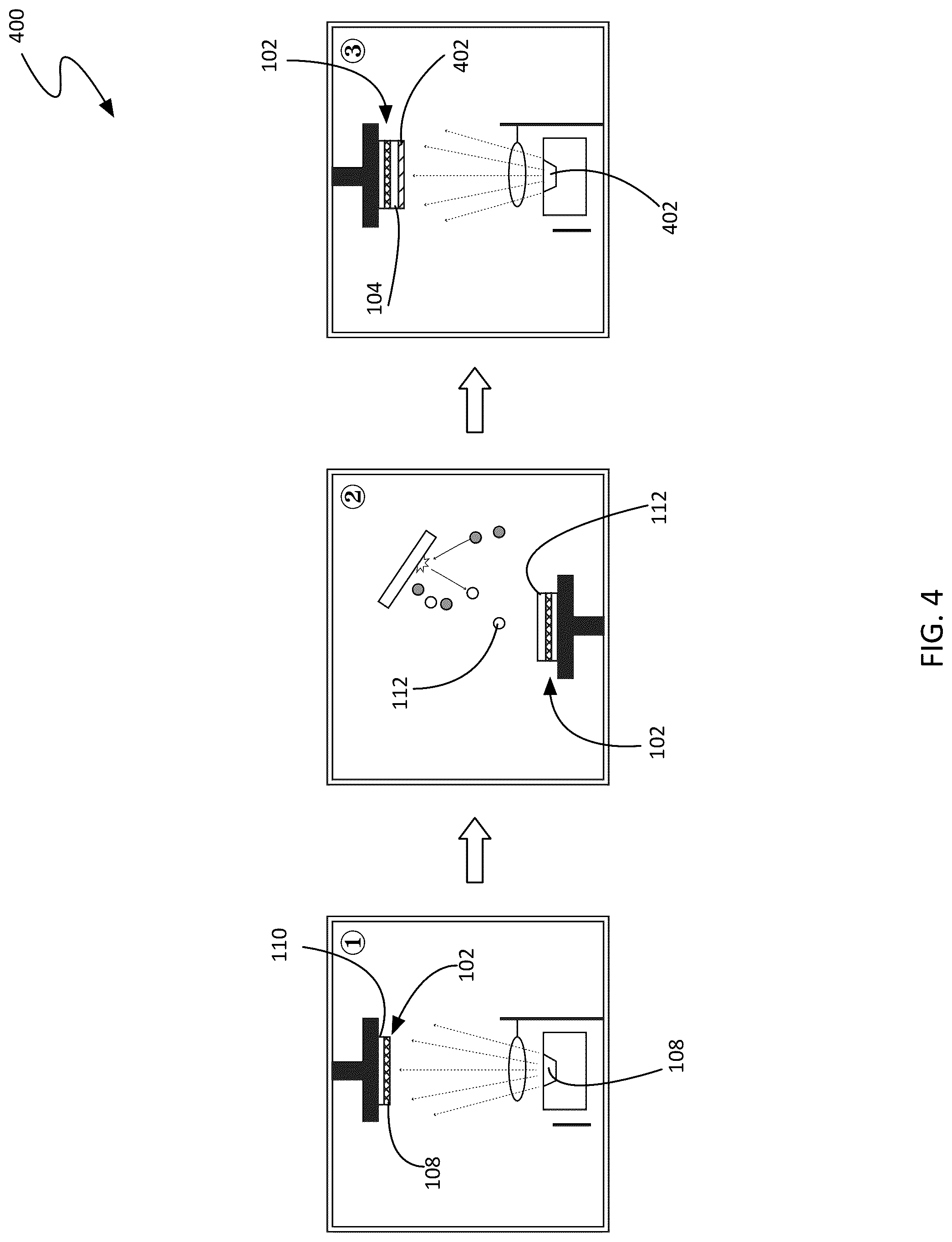 Patent US12306371 Figure 4 – Layered thermochromic device for enhanced infrared emission, and method for making the same