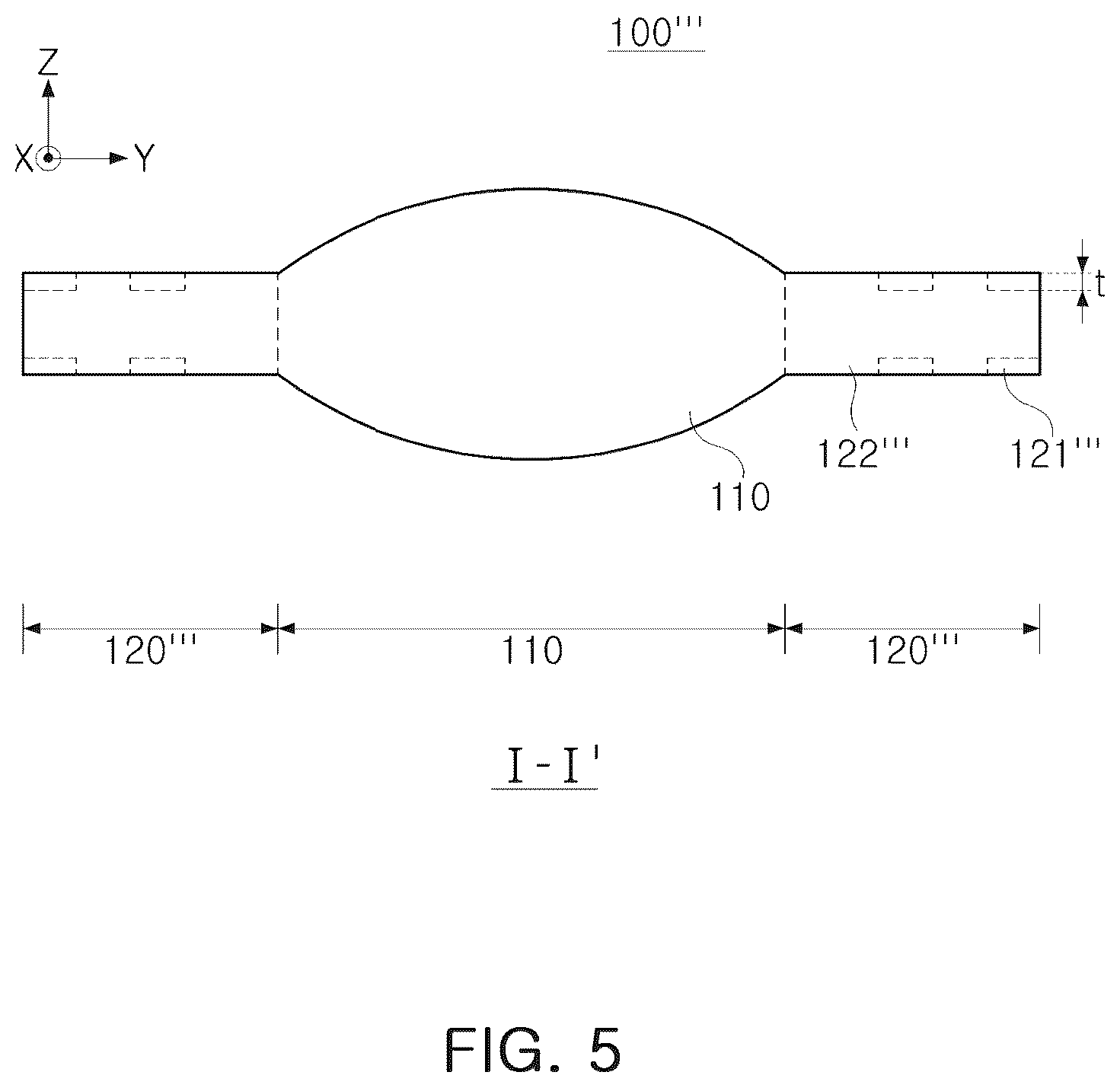 Patent US12306372 Figure 5 – Lens and lens assembly including the same
