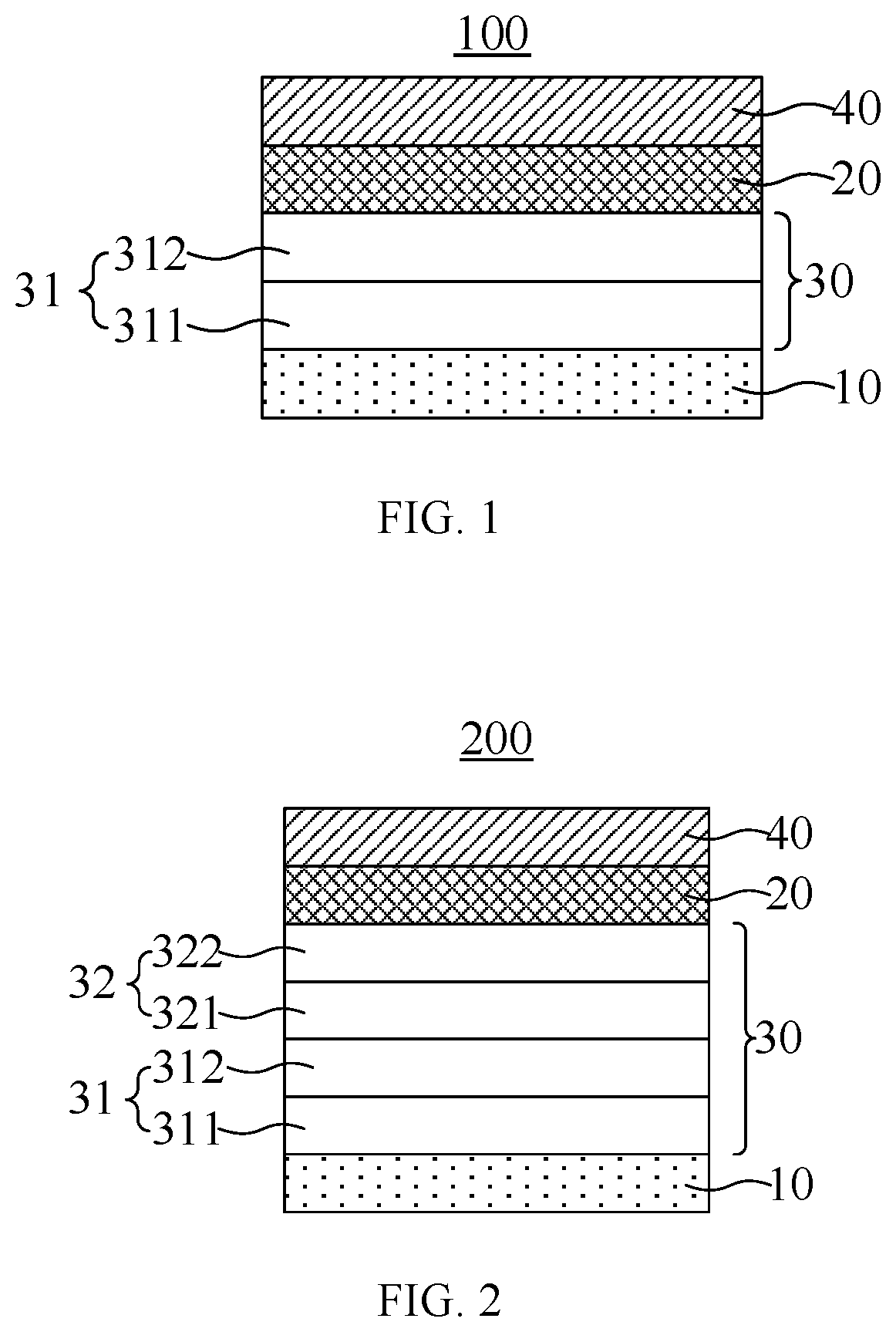 Patent US12306376 Figure 1 – Anti-reflective stack and method of manufacturing the same, display panel, and display device