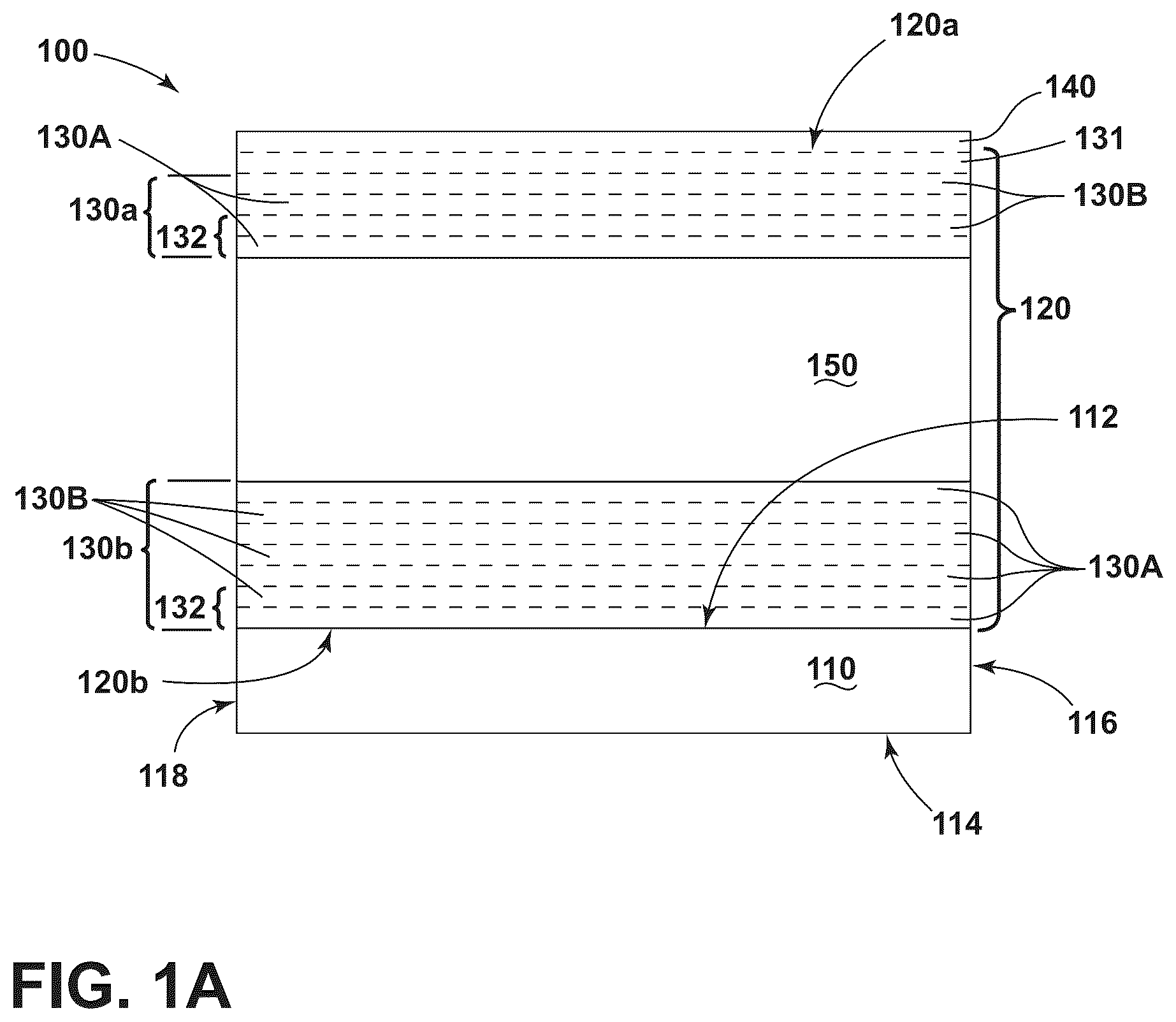 Patent US12306378 Figure 1 – Transparent glass-ceramic articles with retained strength and display devices with the same