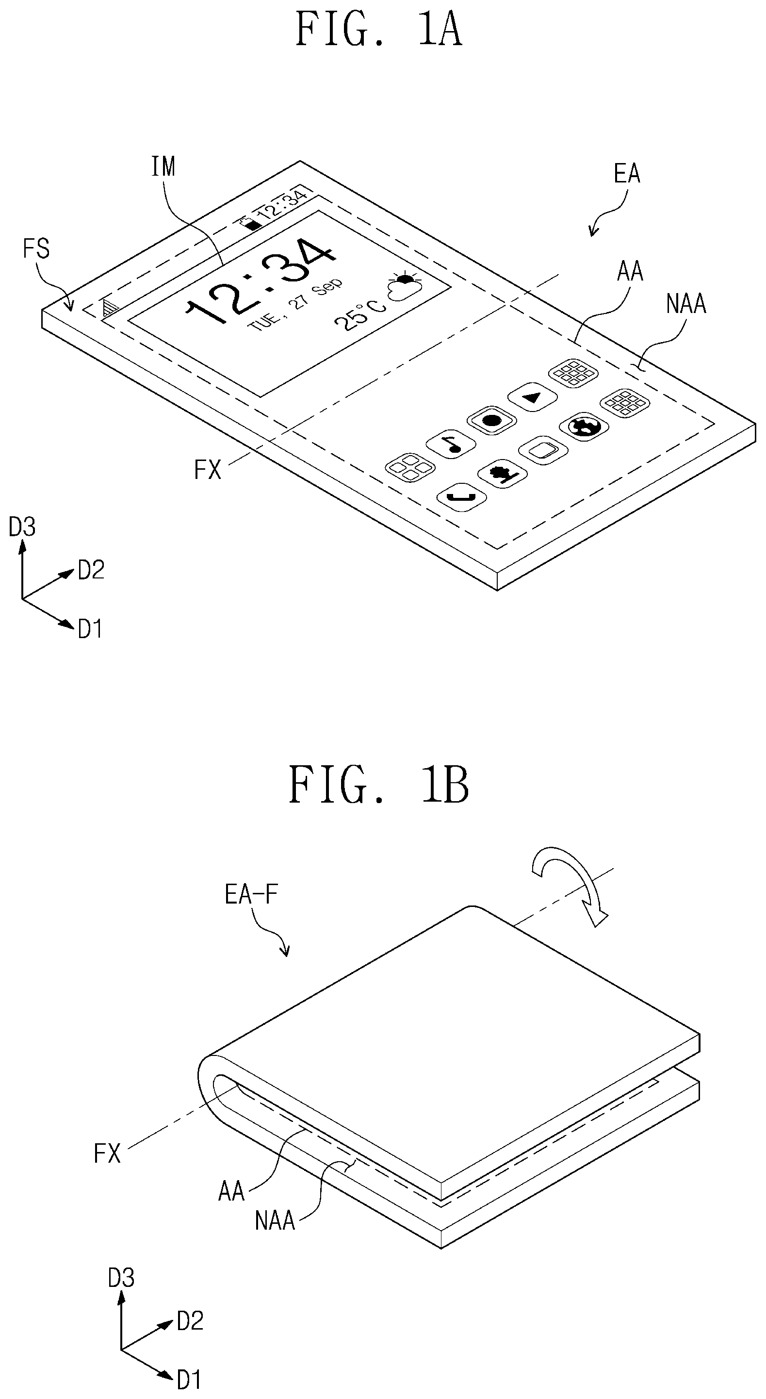 Patent US12306380 Figure 1 – Electronic apparatus