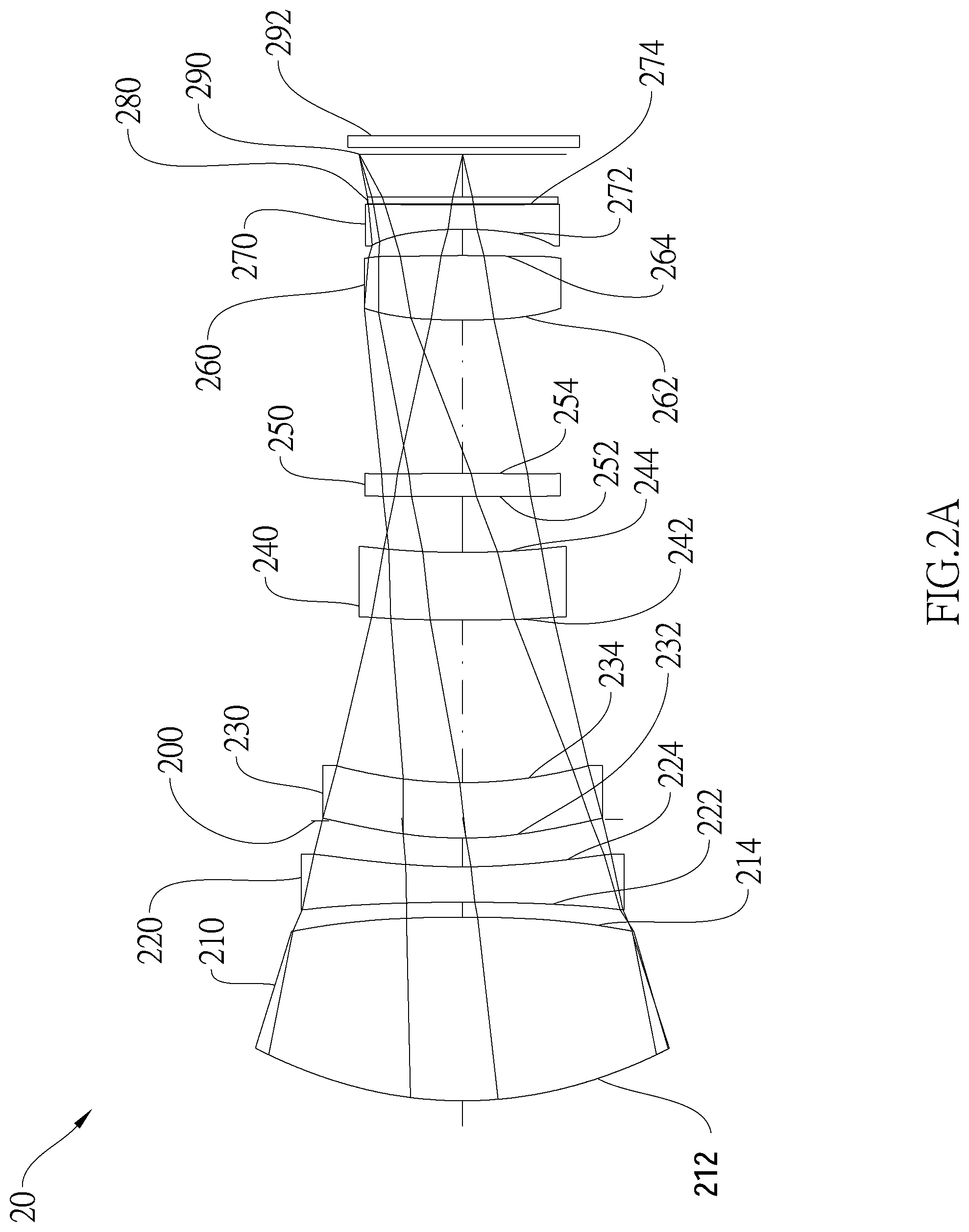 Patent US12306383 Figure 4 – Optical image capturing system