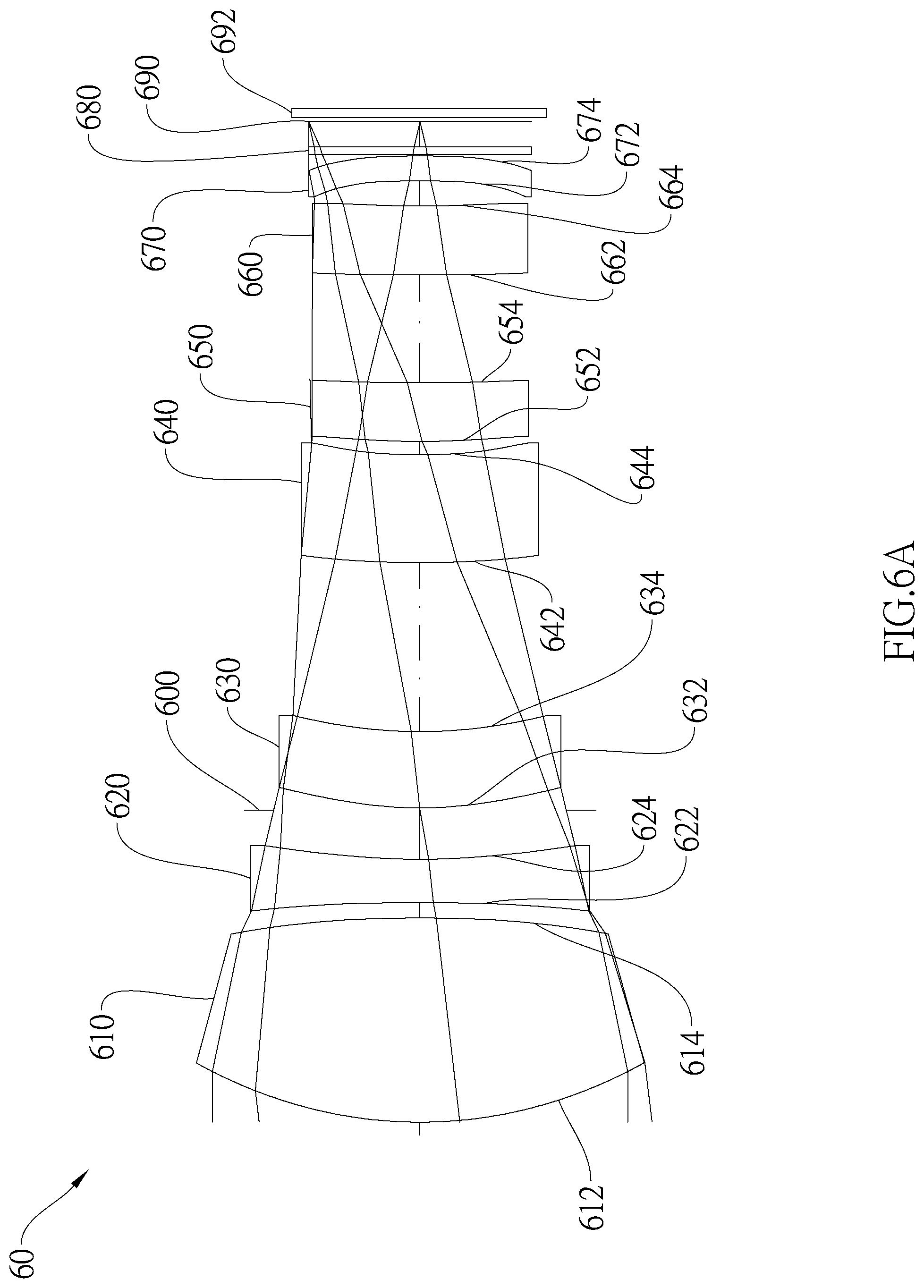 Patent US12306383 Figure 16 – Optical image capturing system