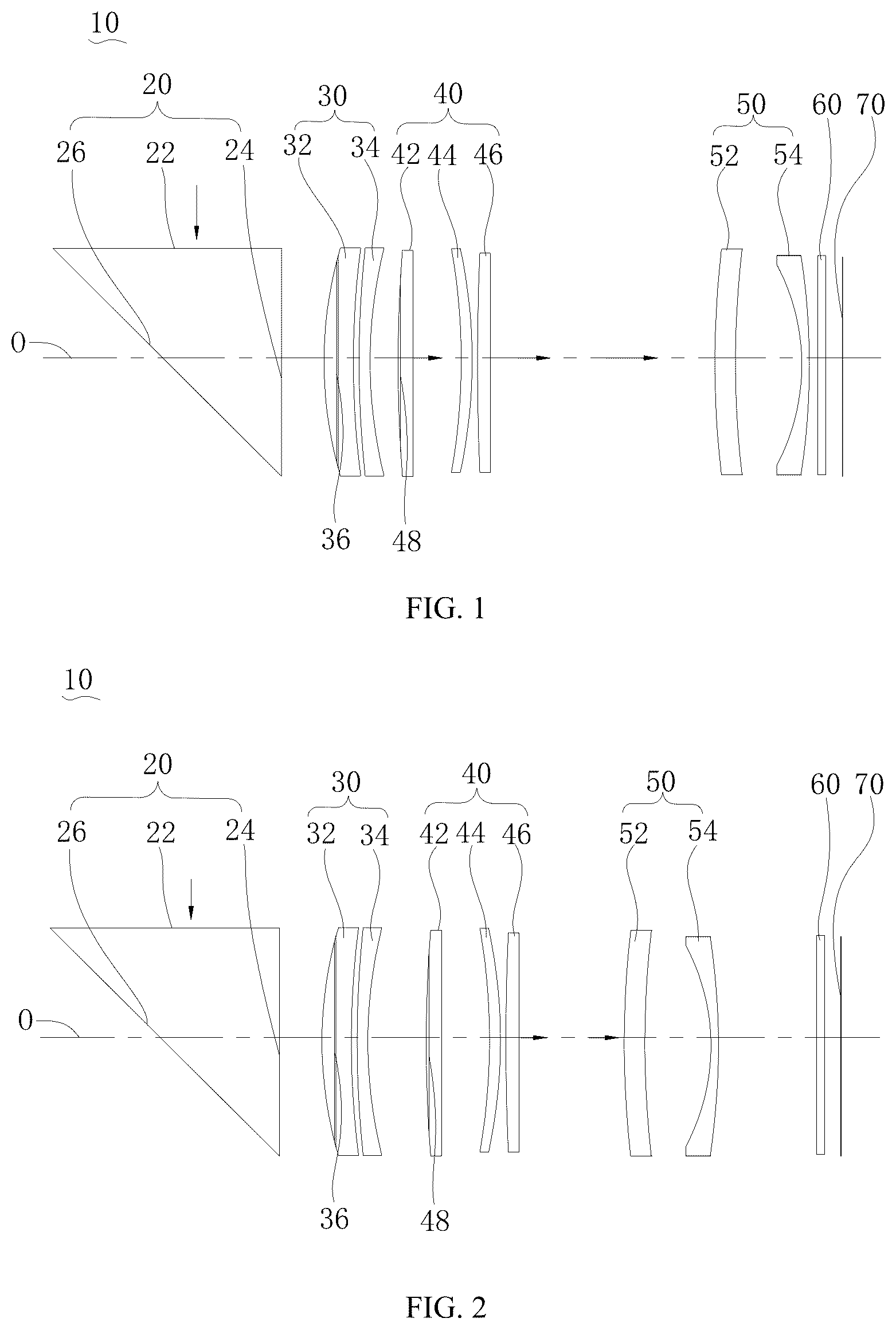 Patent US12306386 Figure 1 – Optical lens, camera module and image capturing device