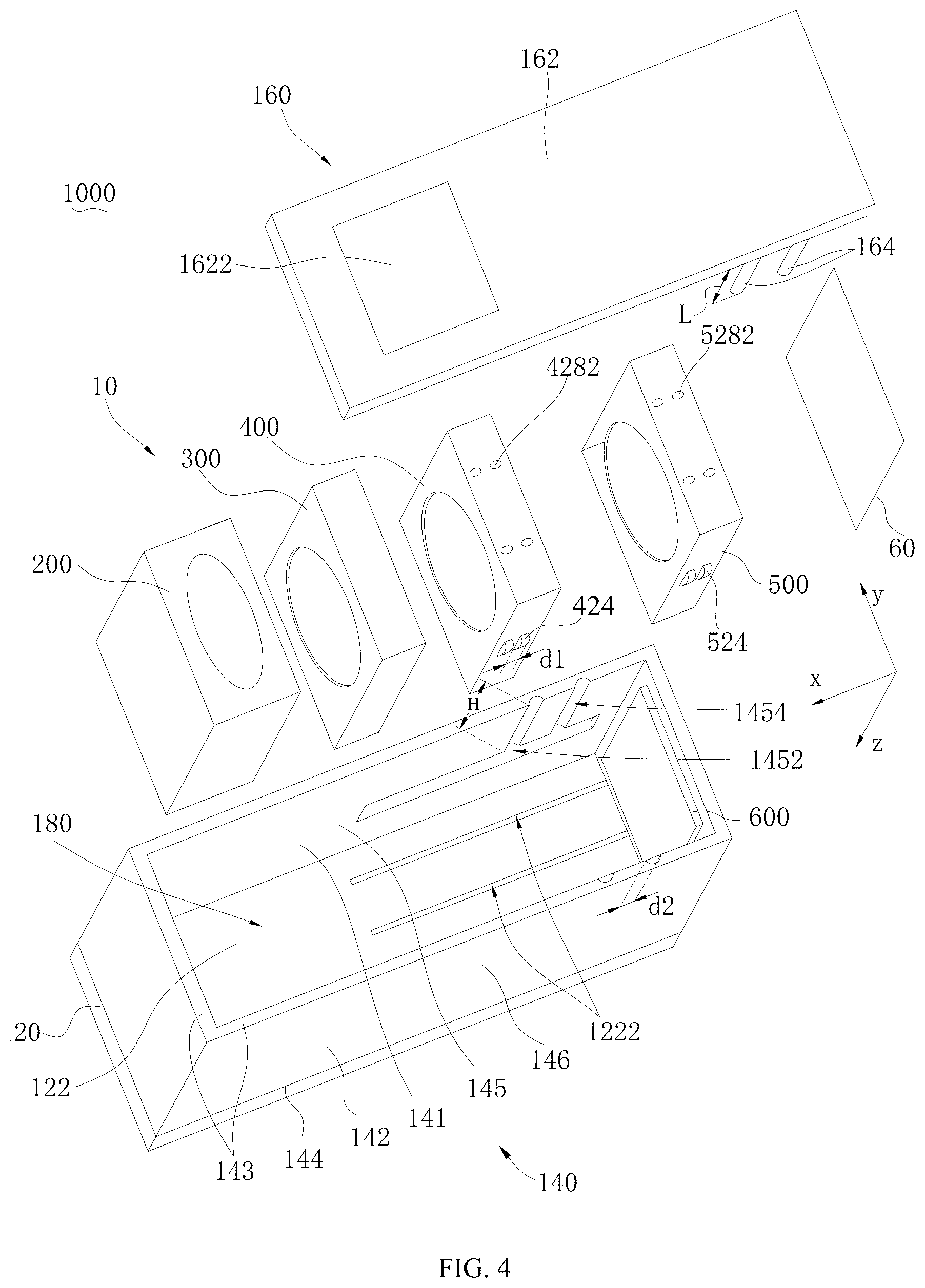 Patent US12306386 Figure 3 – Optical lens, camera module and image capturing device