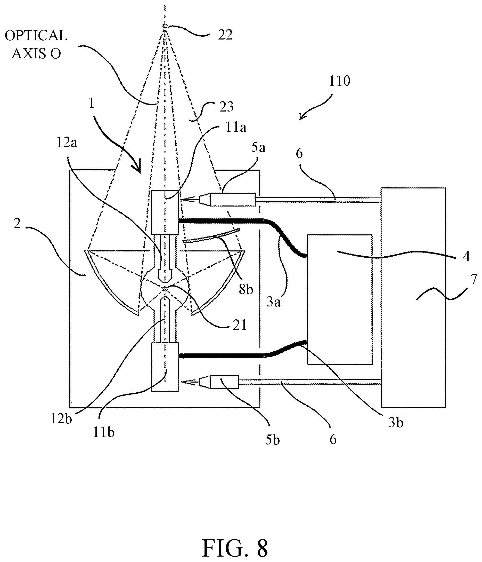 Patent US12306387 Figure 8 – Light source apparatus, lithography apparatus, and article manufacturing
