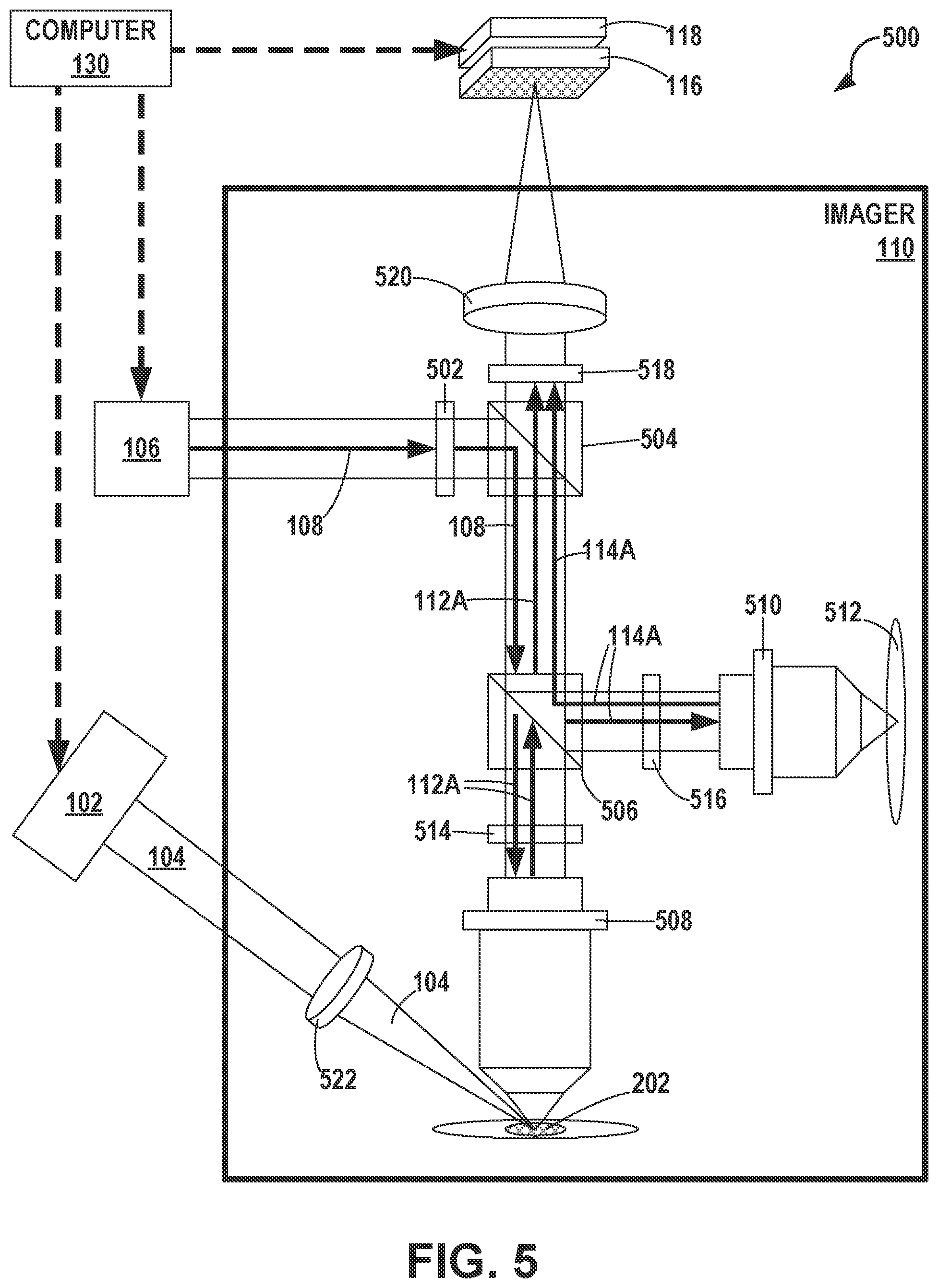 Patent US12306393 Figure 10 – Pixelated phase mask for chemical imaging