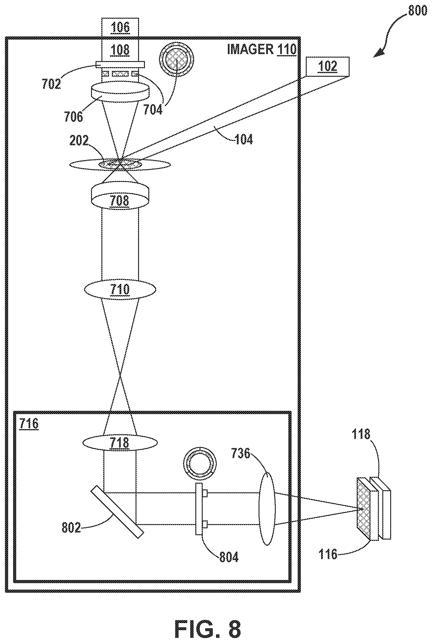 Patent US12306393 Figure 13 – Pixelated phase mask for chemical imaging