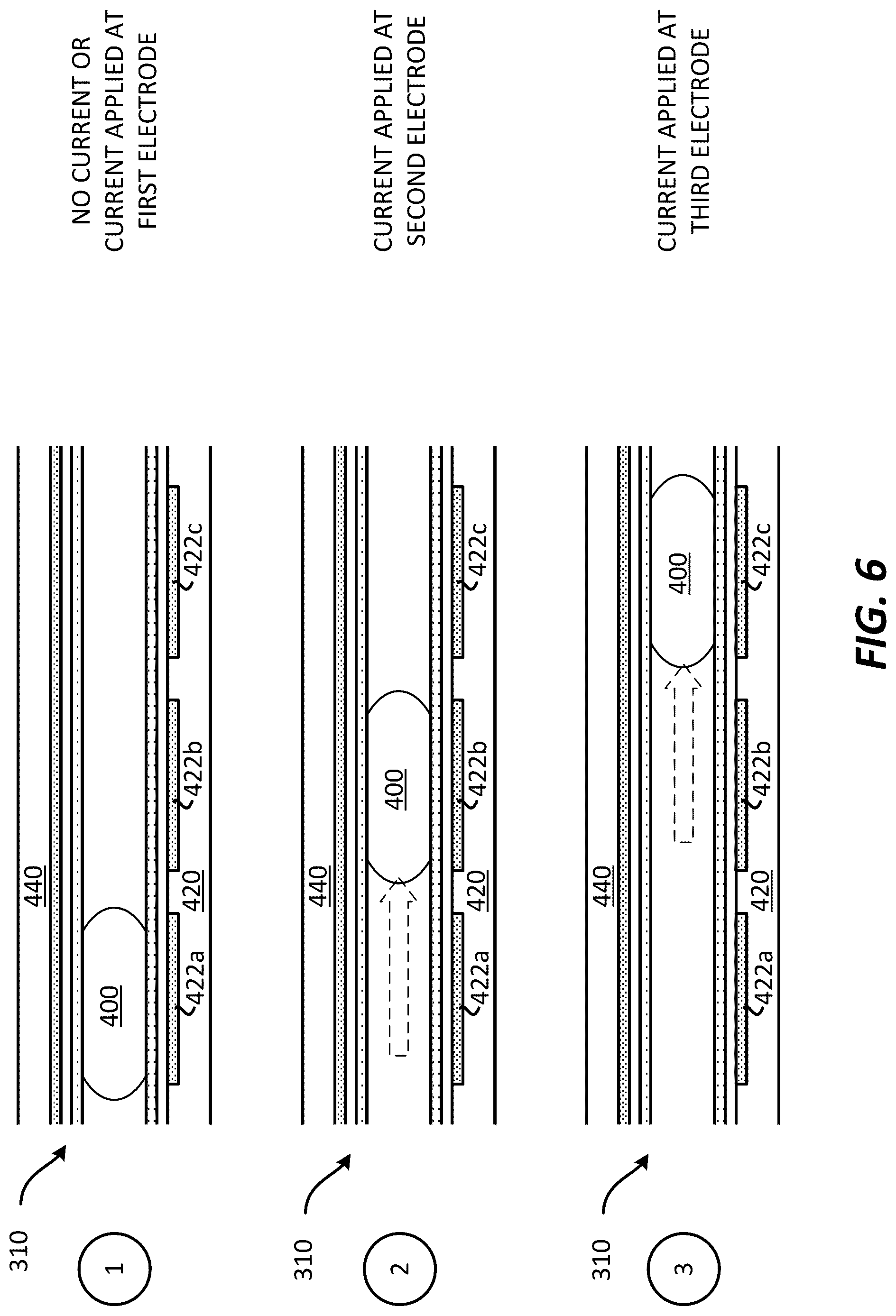 Patent US12306396 Figure 5 – Electronic device comprising an electrowetting device