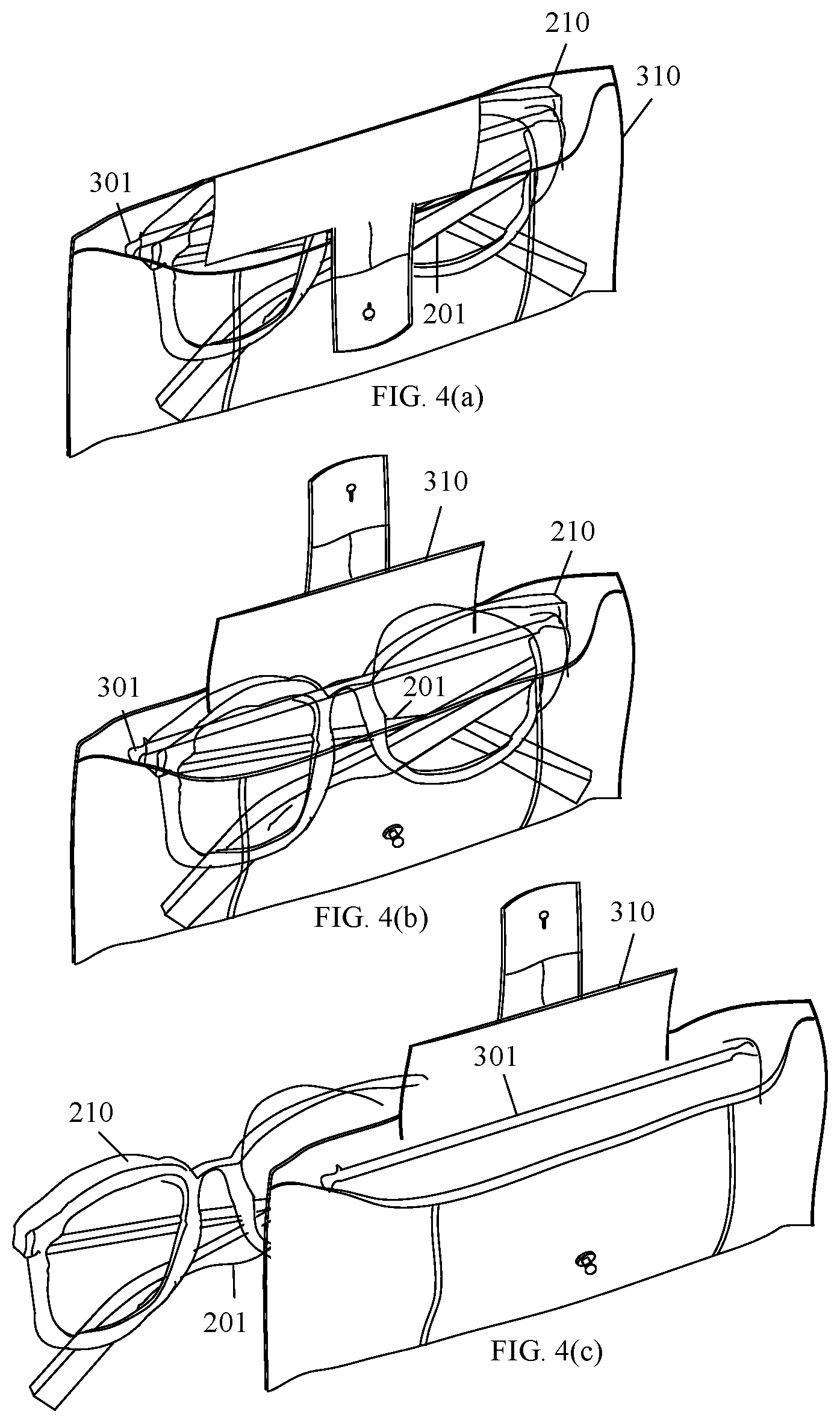 Patent US12306400 Figure 3 – Glasses having wireless charging receiver circuit, glasses case for glasses, and system