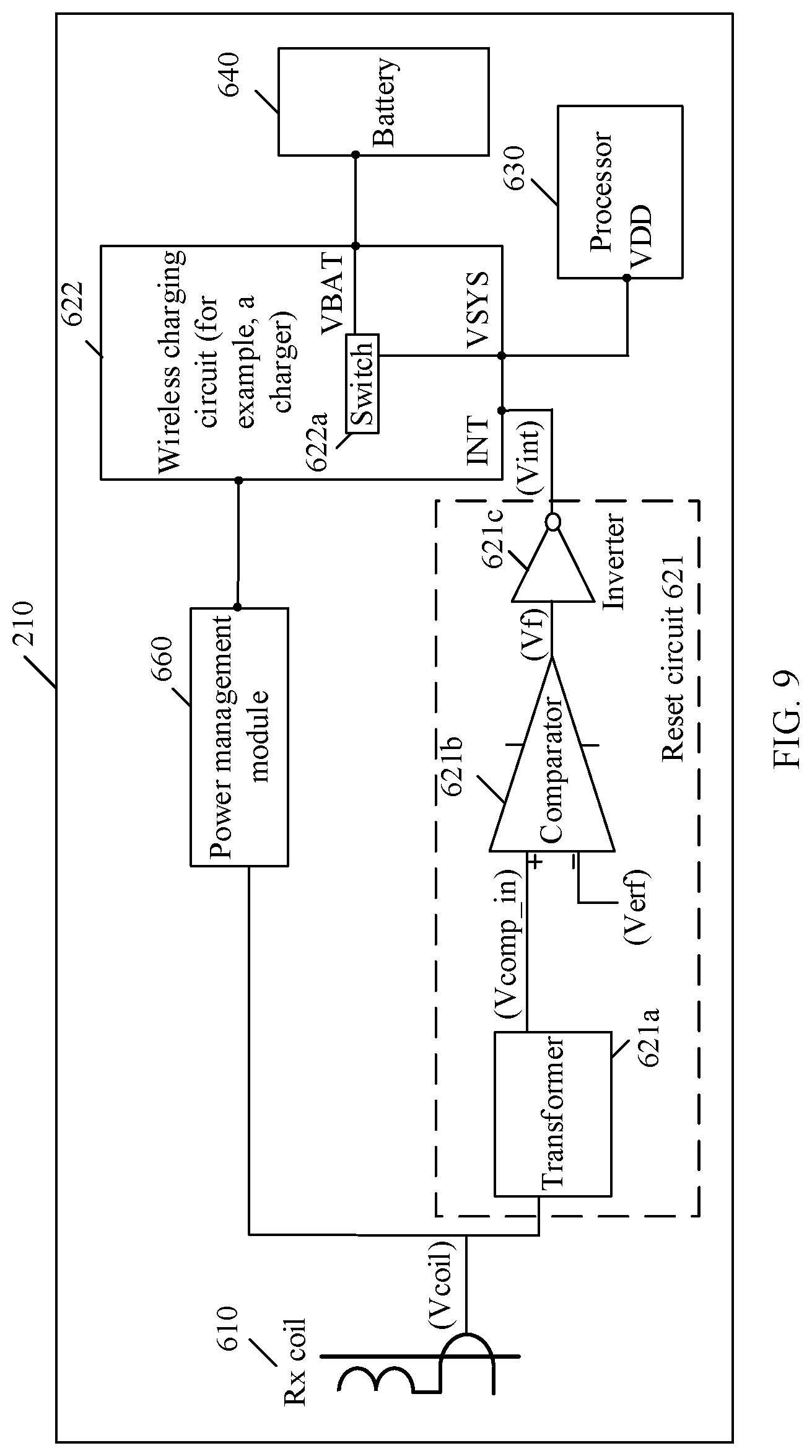 Patent US12306400 Figure 8 – Glasses having wireless charging receiver circuit, glasses case for glasses, and system