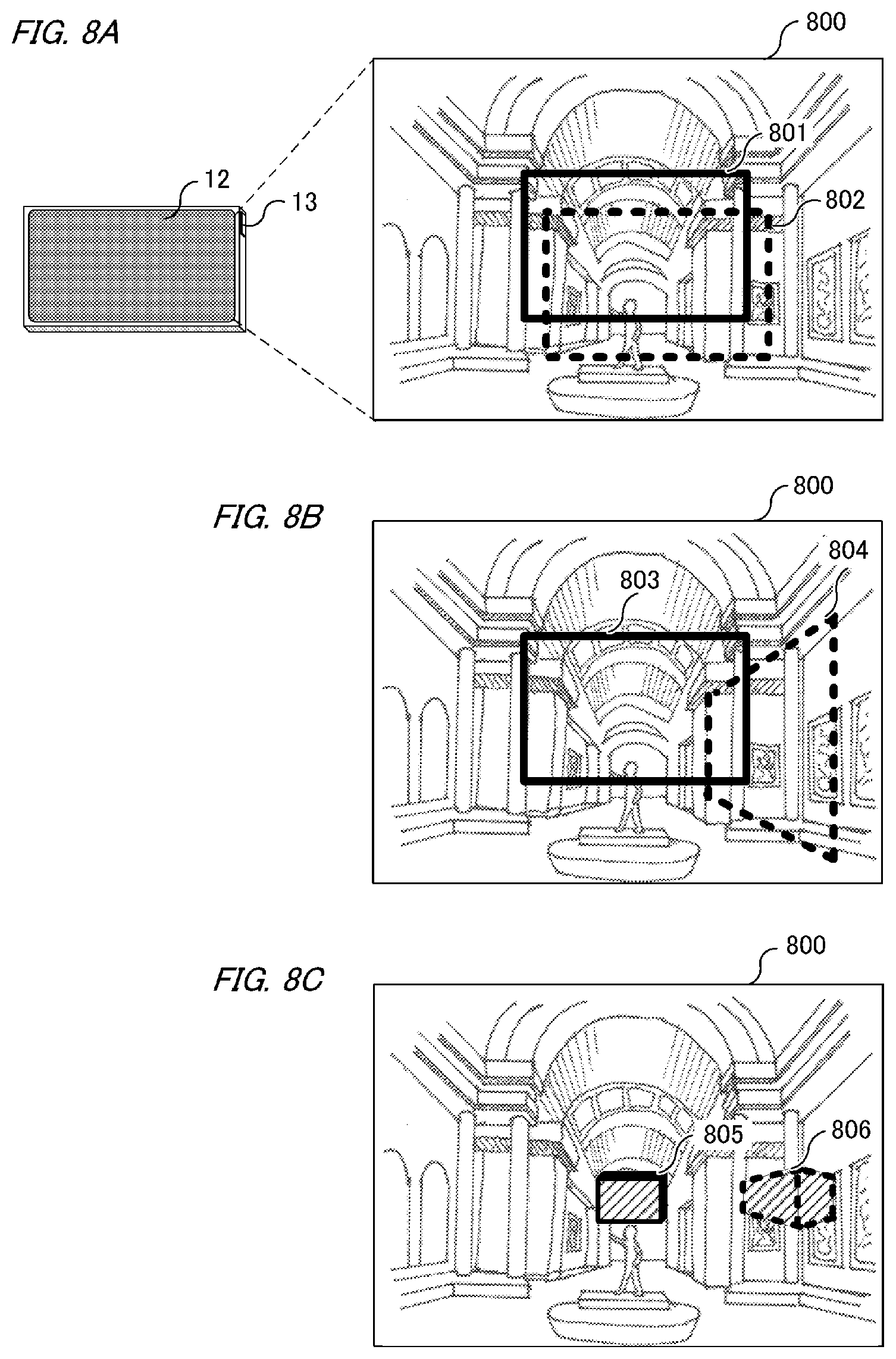 Patent US12306403 Figure 8 – Electronic device and method for controlling electronic device