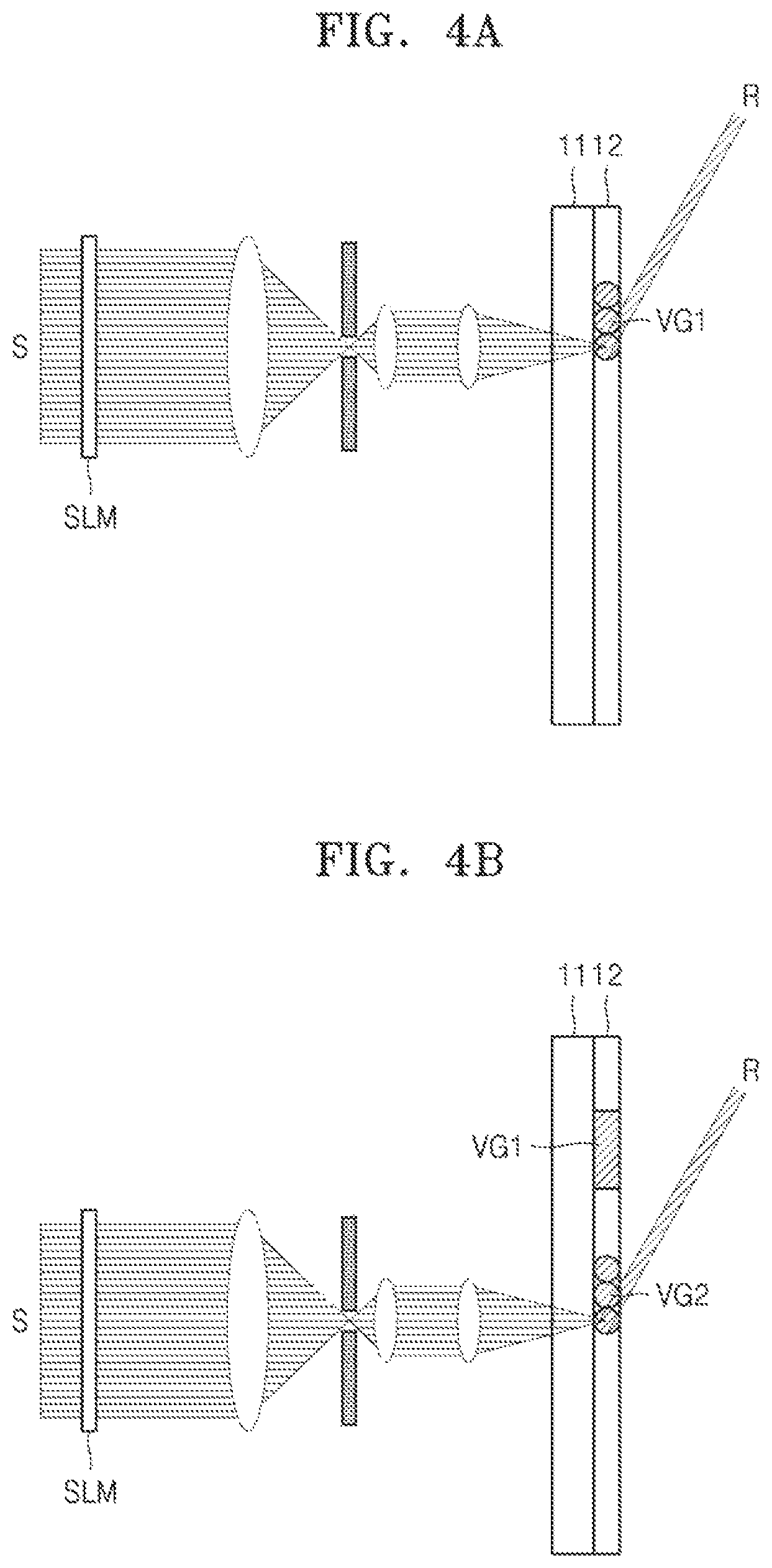 Patent US12306410 Figure 5 – Display apparatus including volume grating based combiner