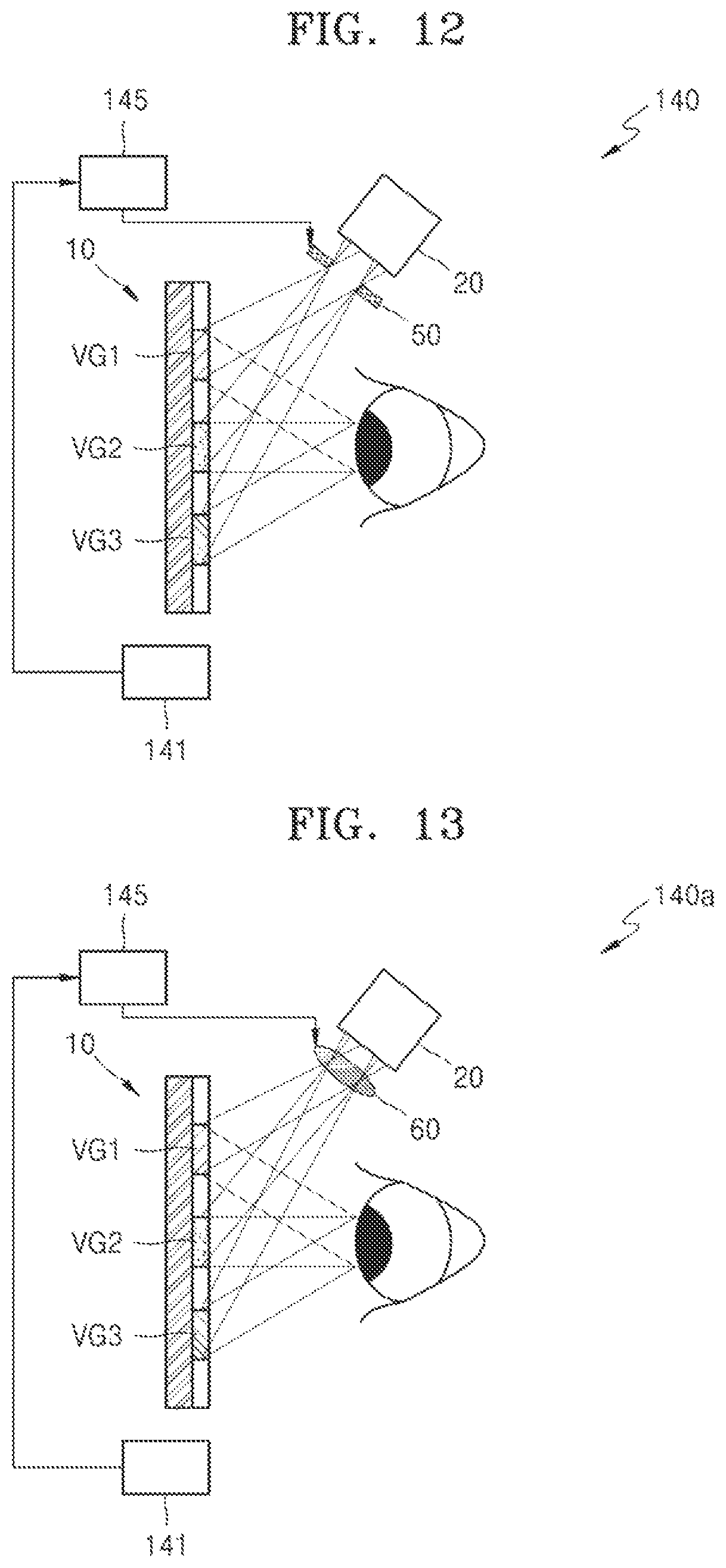 Patent US12306410 Figure 12 – Display apparatus including volume grating based combiner