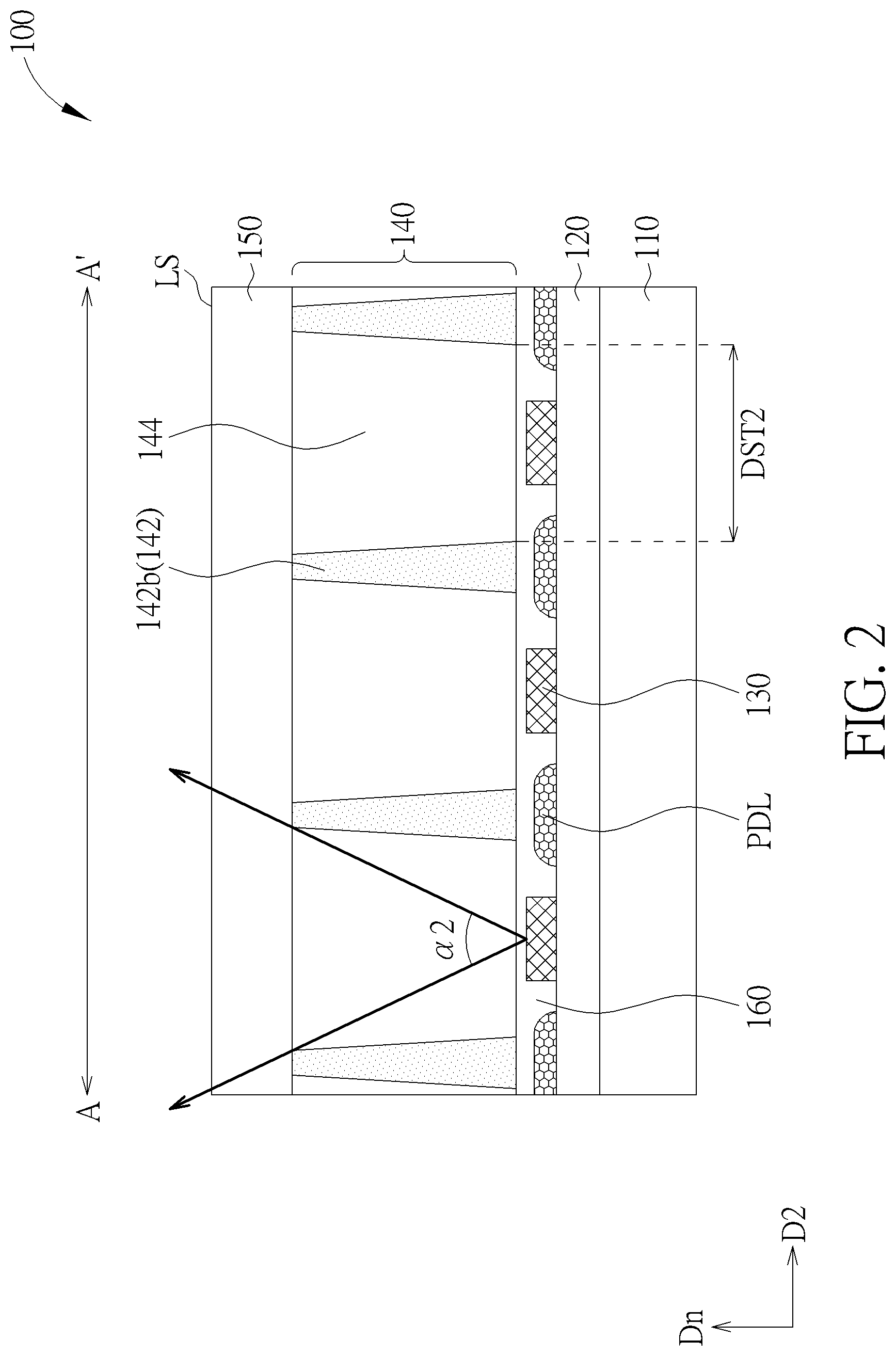 Patent US12306417 Figure 2 – Electronic device