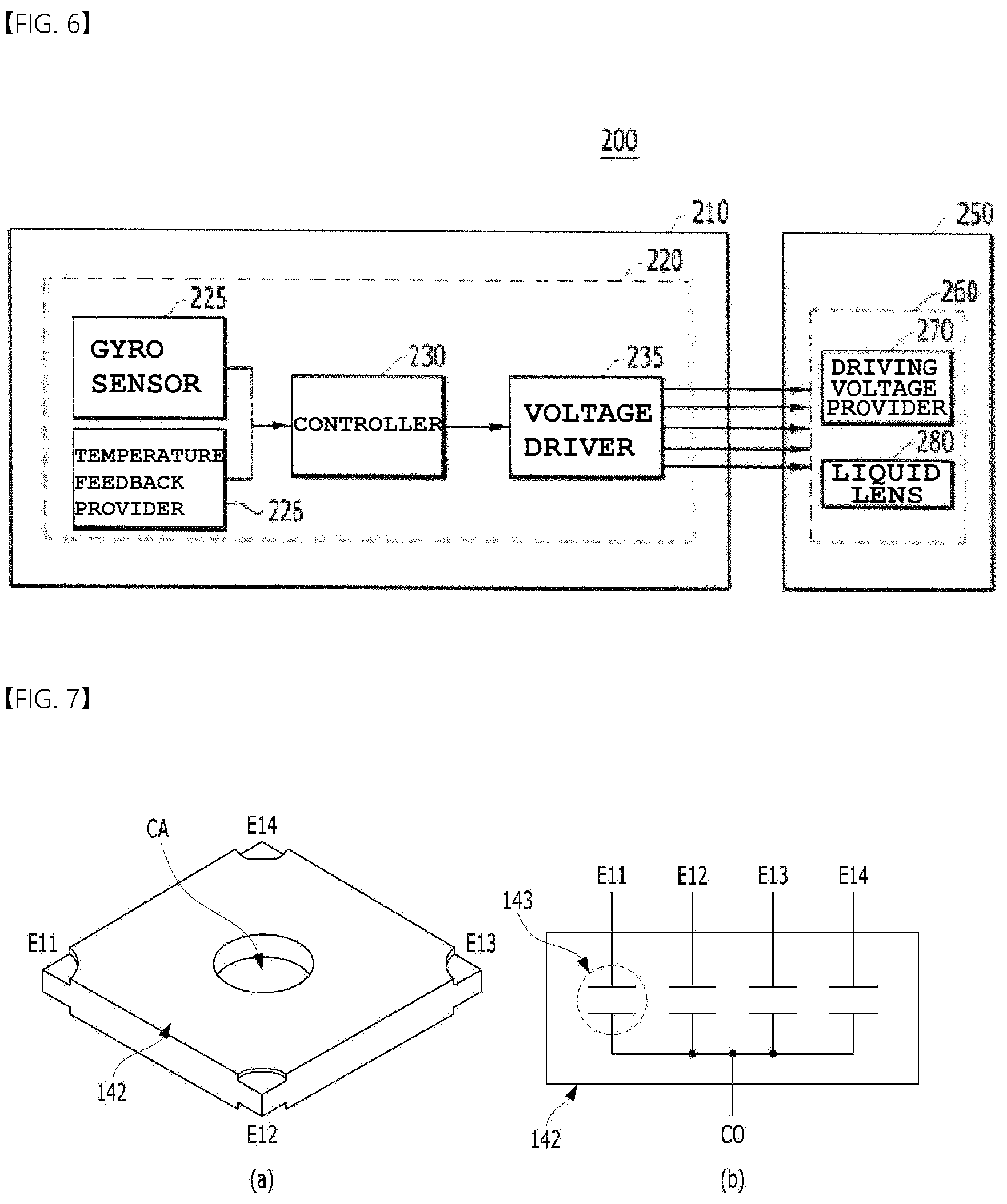 Patent US12306420 Figure 6 – Liquid lens, camera module and optical device including the same