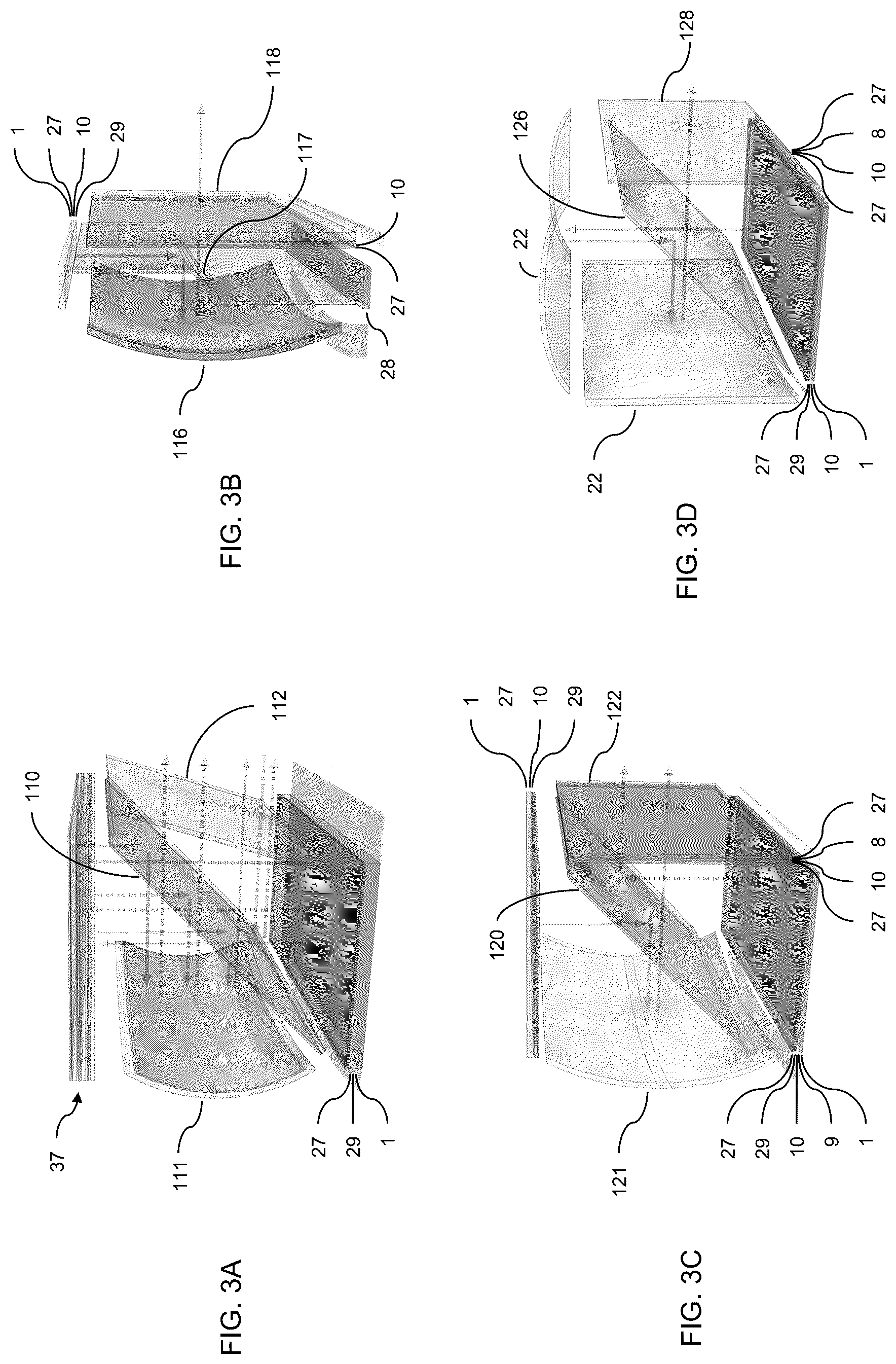 Patent US12306422 Figure 5 – Full lightfield with monocular and stereoscopic depth control via monocular-to-binocular hybridization