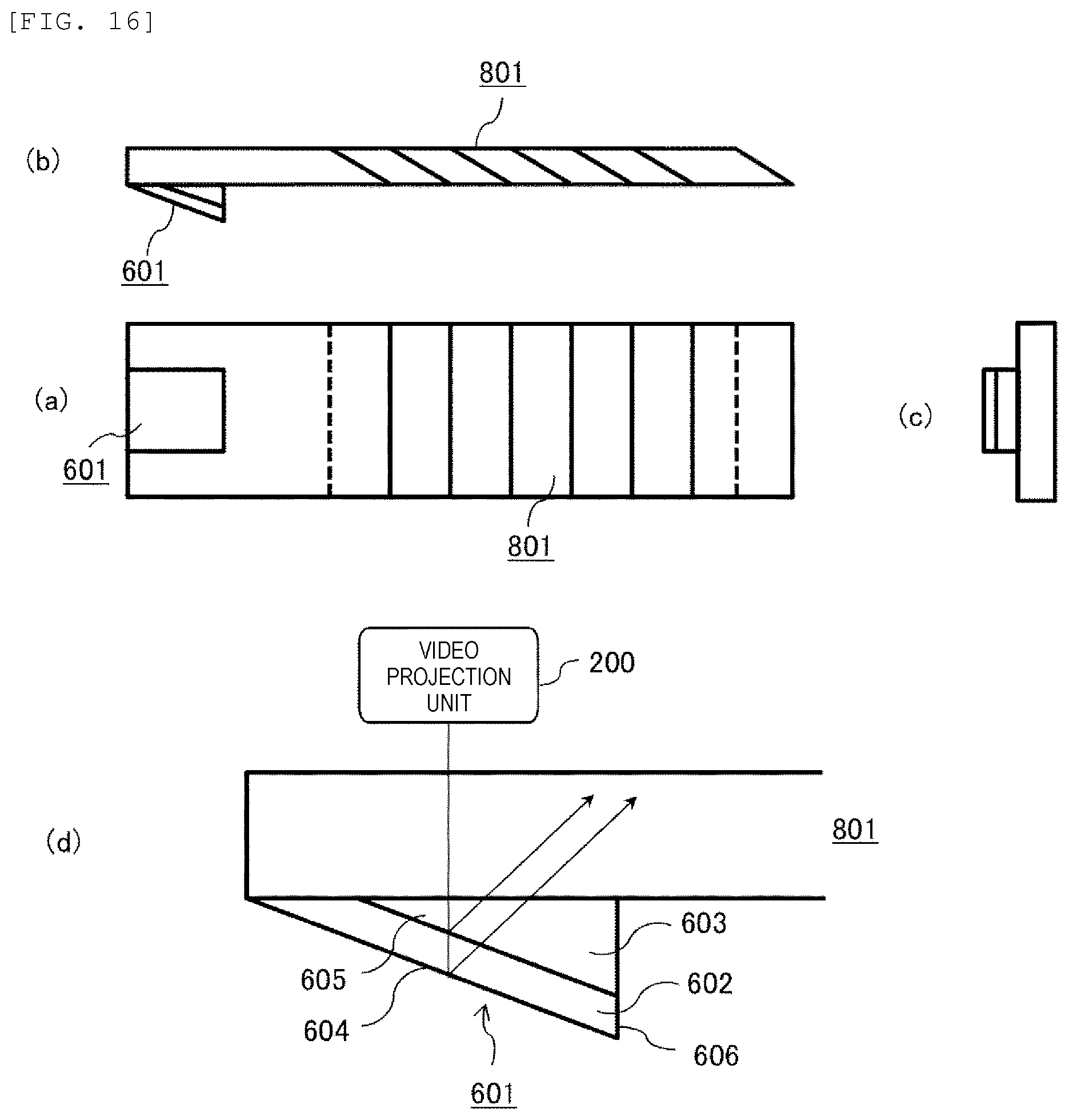 Patent US12306427 Figure 10 – Video display device and video display system