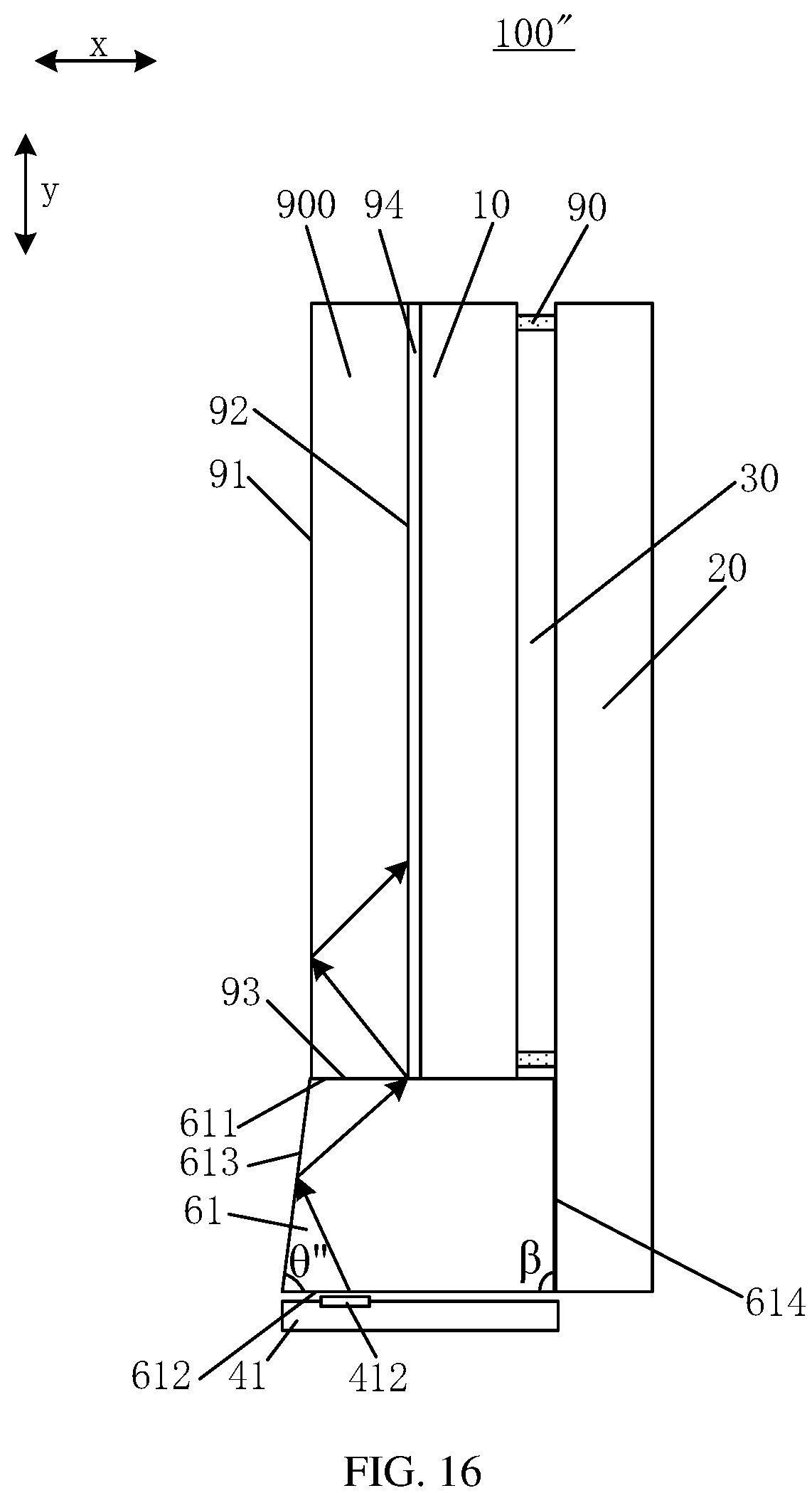 Patent US12306428 Figure 15 – Transparent display panel and electronic device
