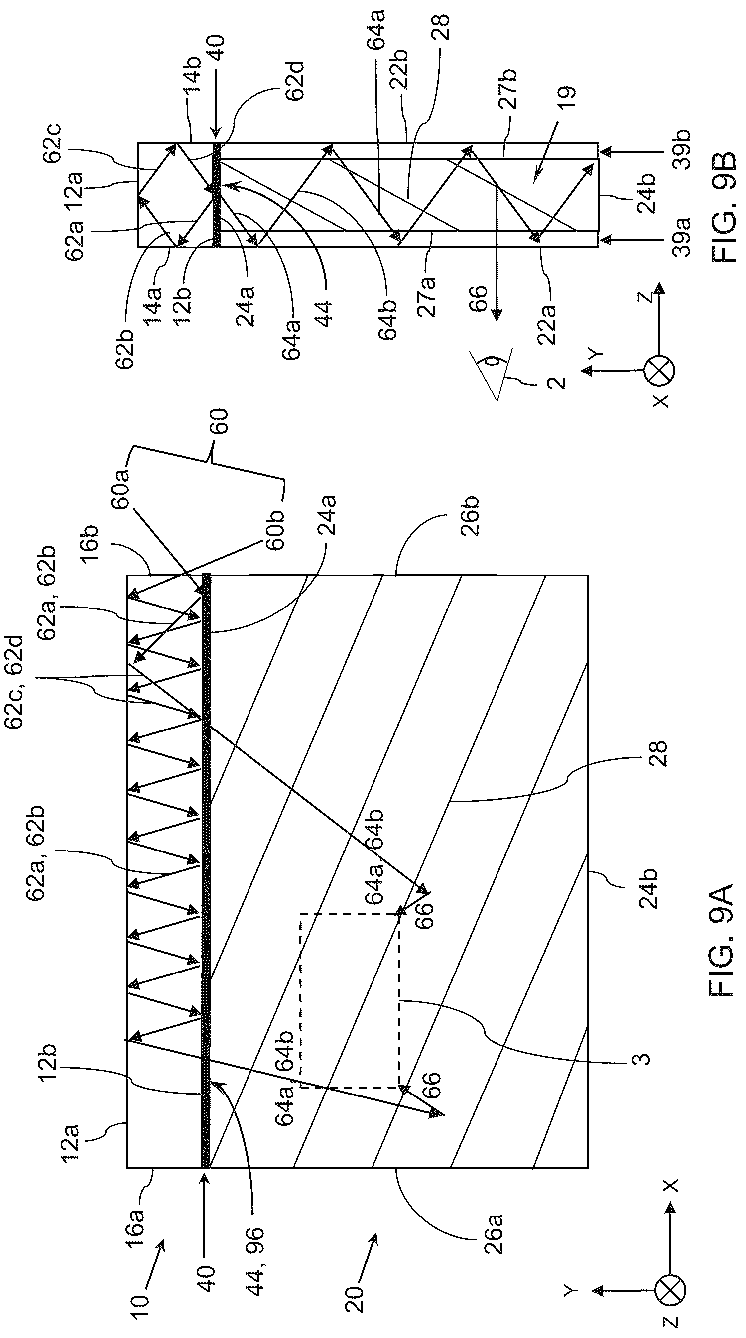 Patent US12306429 Figure 8 – Optical aperture multipliers having a rectangular waveguide