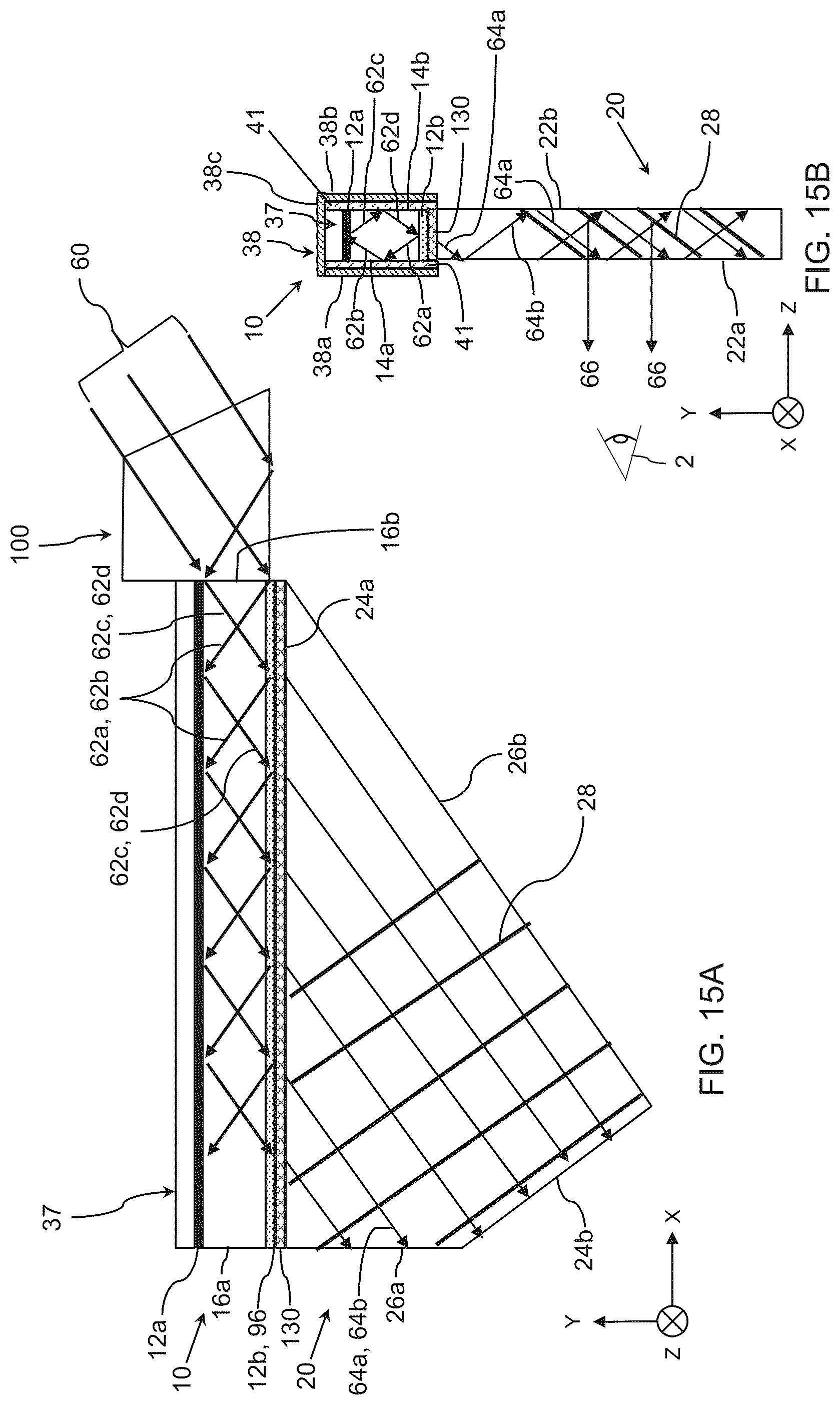 Patent US12306429 Figure 14 – Optical aperture multipliers having a rectangular waveguide