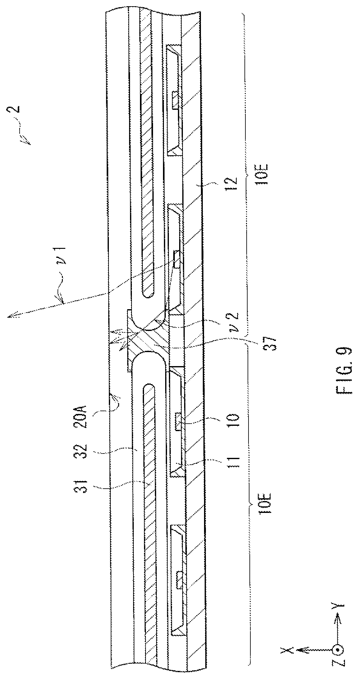 Patent US12306430 Figure 8 – Light emitting unit, display, and lighting apparatus