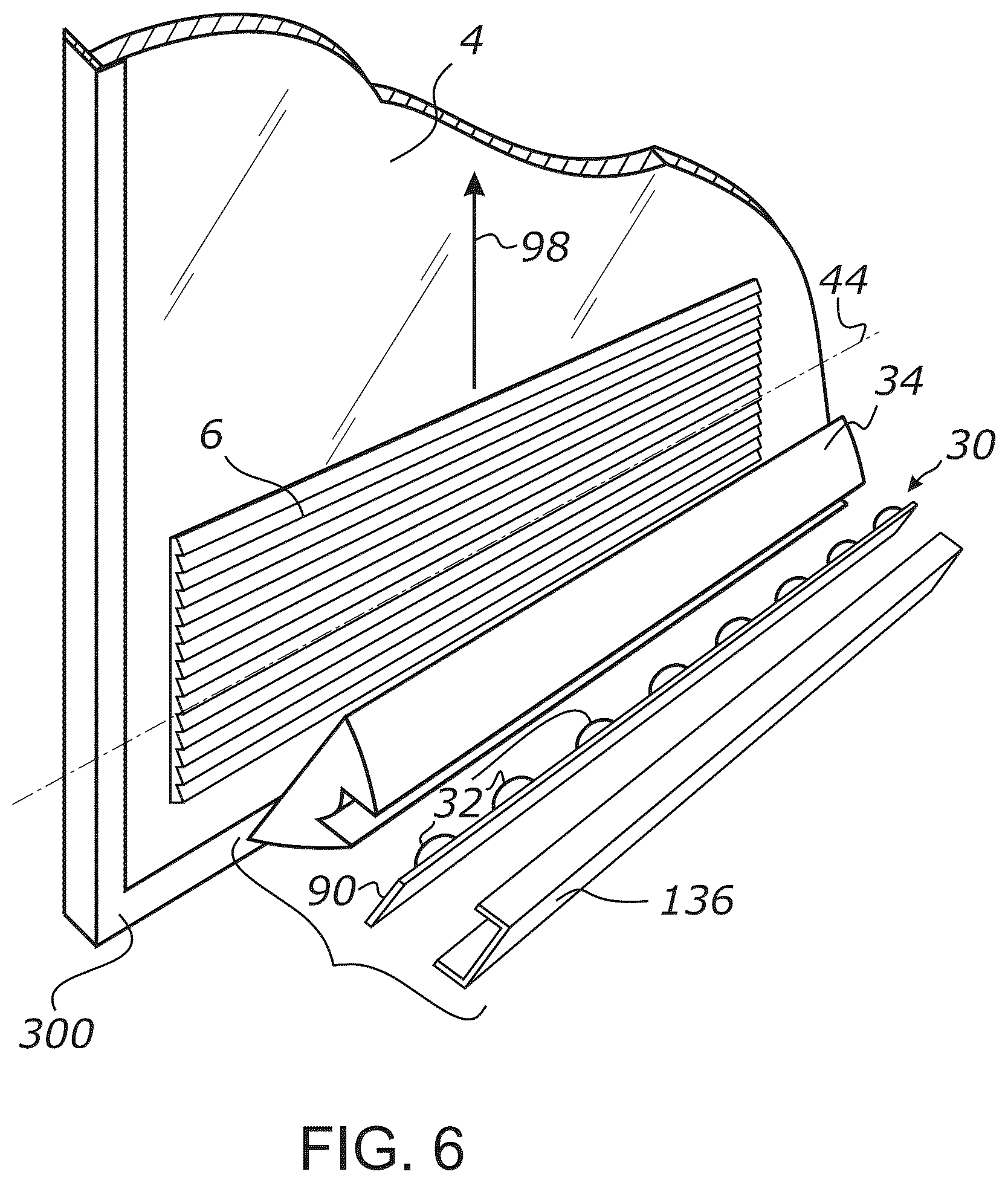 Patent US12306432 Figure 4 – Method of making thin light guide illumination systems using side-emitting LEDs
