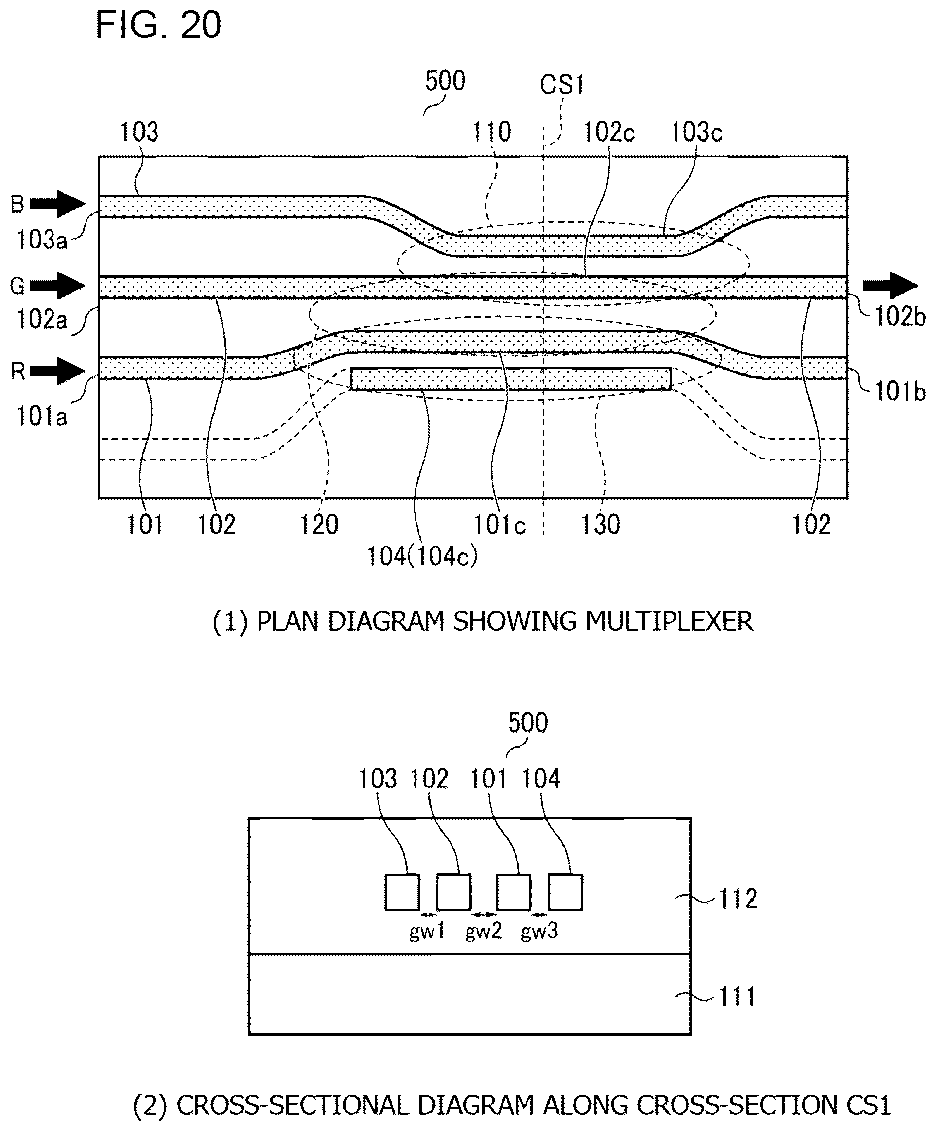 Patent US12306435 Figure 19 – Optical multiplexer and manufacturing method for the same