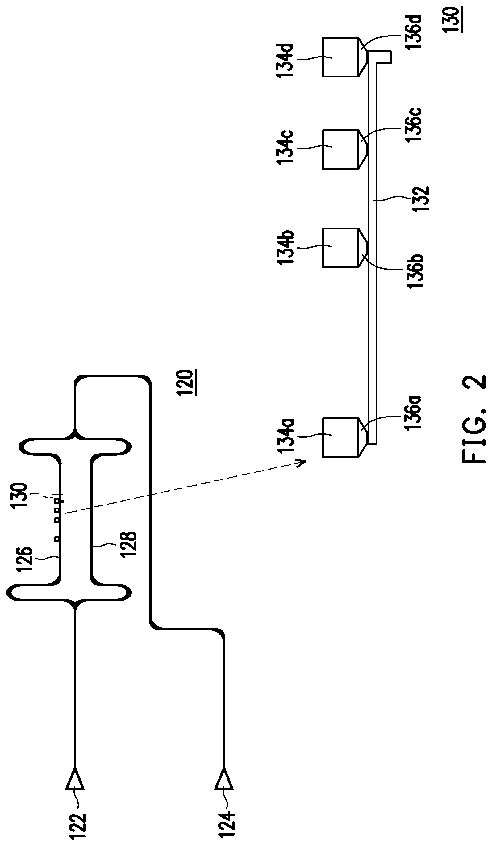 Patent US12306436 Figure 2 – Thermally tunable waveguide and photonic integrated circuit component having the same