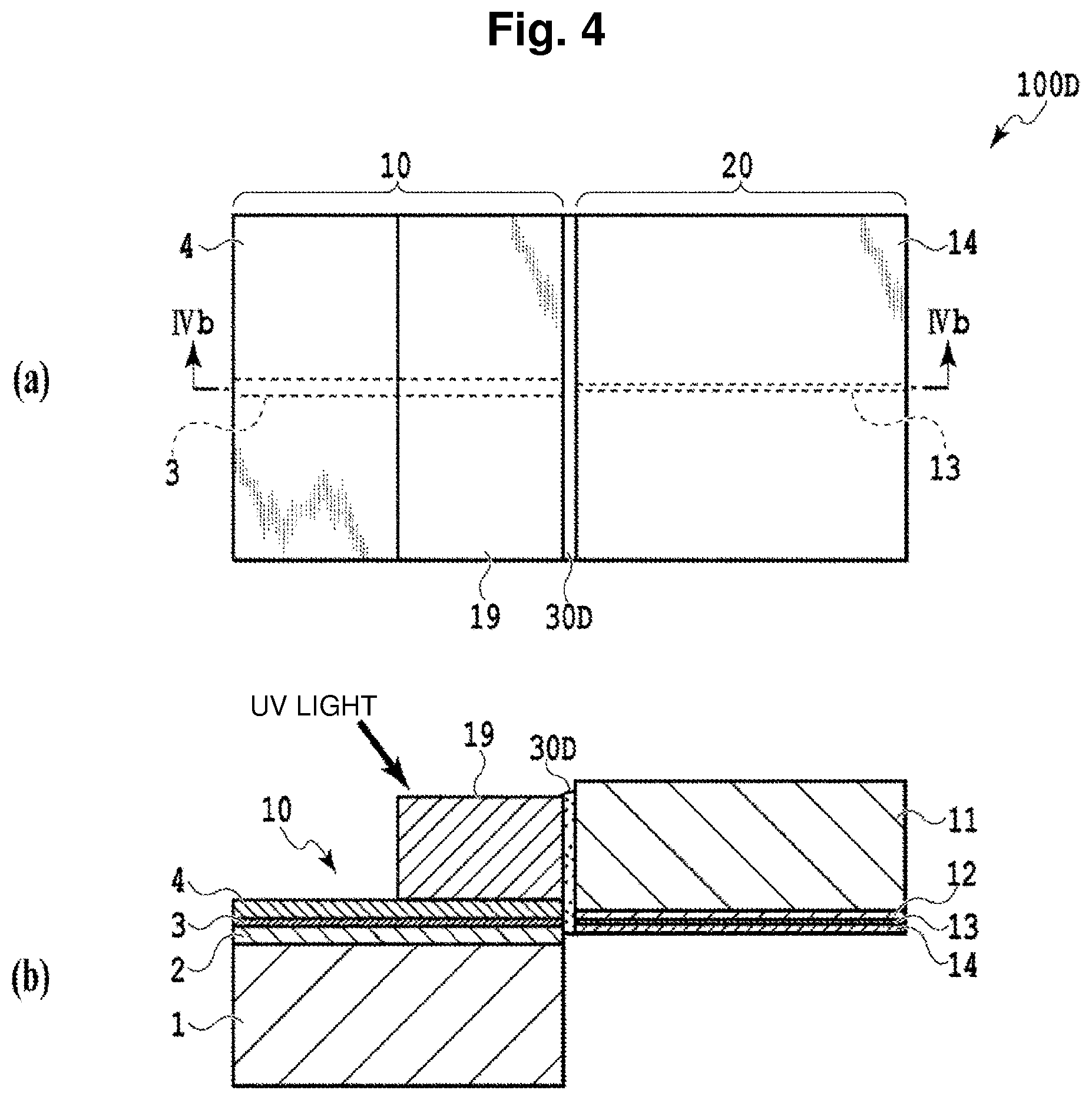 Patent US12306440 Figure 4 – Photonic integrated optical device with an optical functional element and planar lightwave circuit