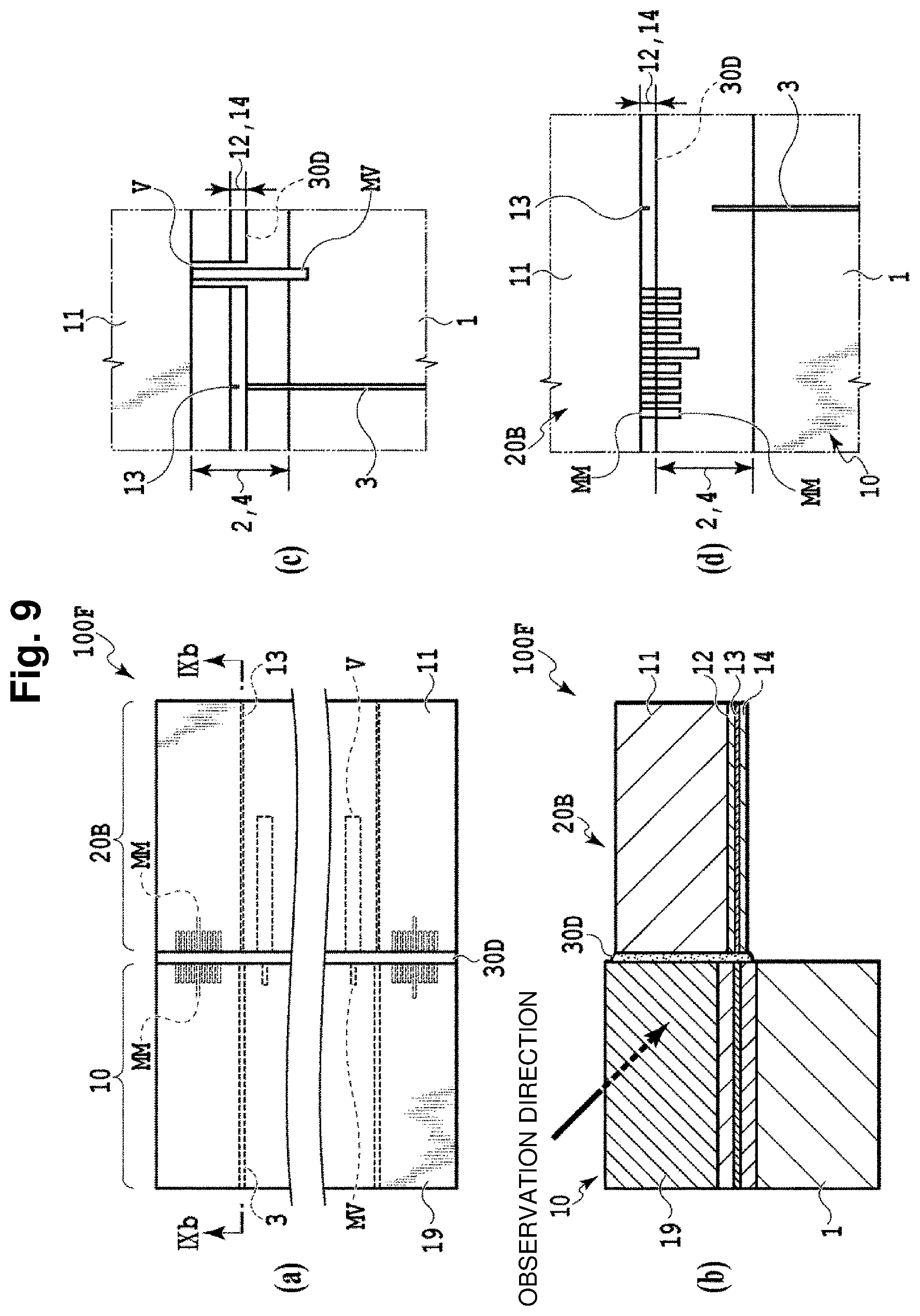 Patent US12306440 Figure 9 – Photonic integrated optical device with an optical functional element and planar lightwave circuit