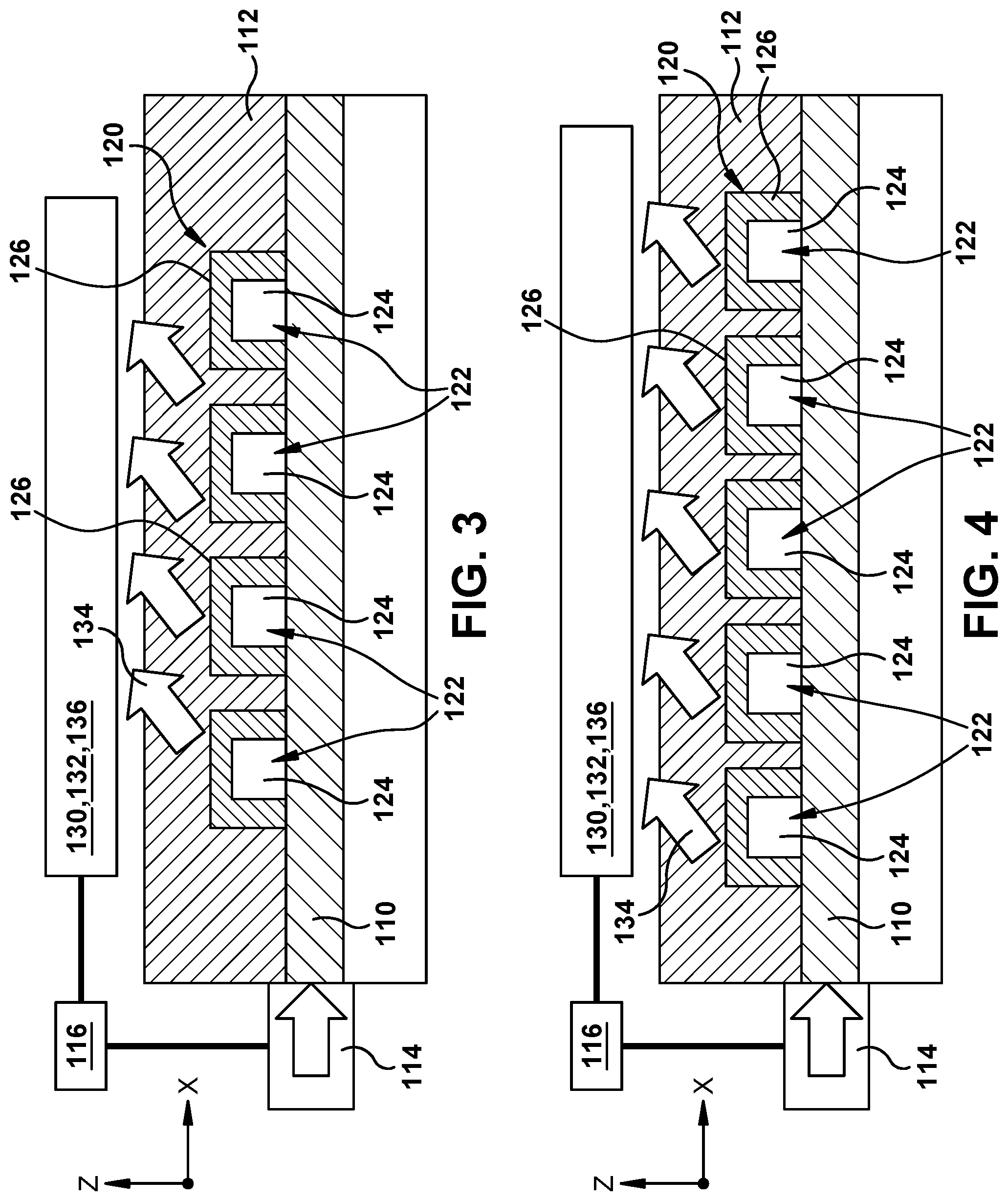 Patent US12306442 Figure 3 – Structure including grating coupler with optofluidic grating channels
