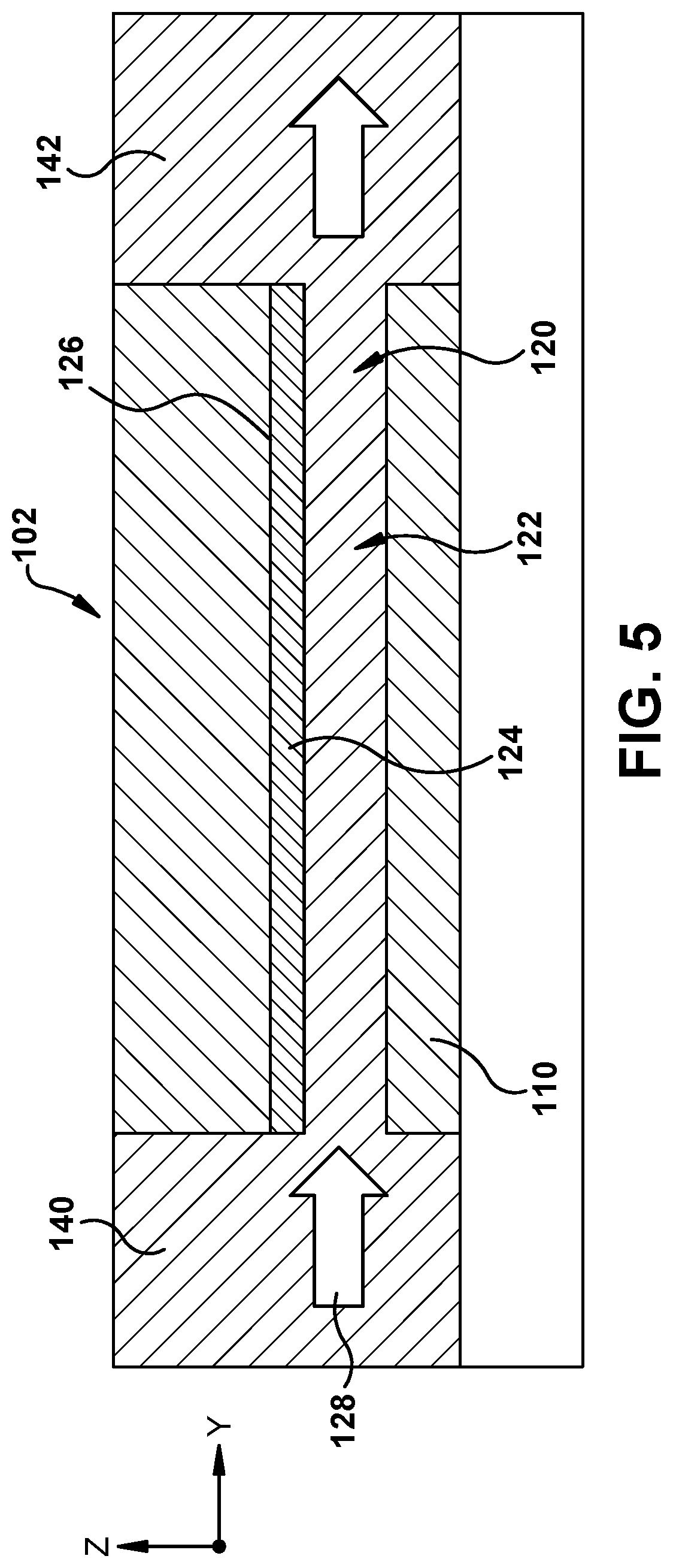 Patent US12306442 Figure 4 – Structure including grating coupler with optofluidic grating channels