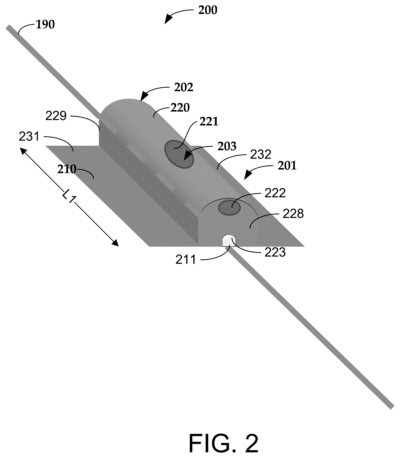 Patent US12306443 Figure 4 – Optical fiber attachment device